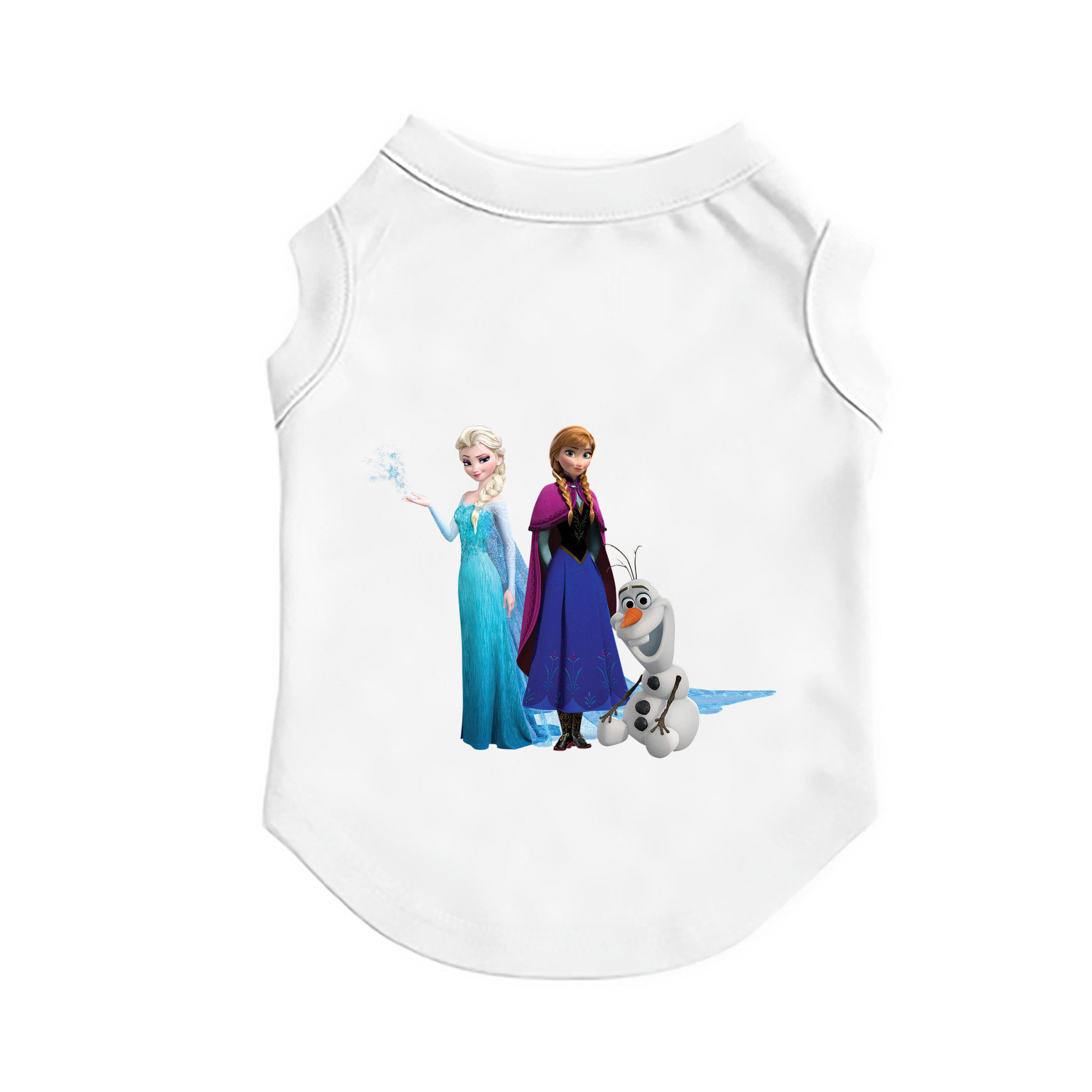 （画像用） アナと雪の女王 アンナ エルサ Frozen Anna Elsa ペット用ベスト