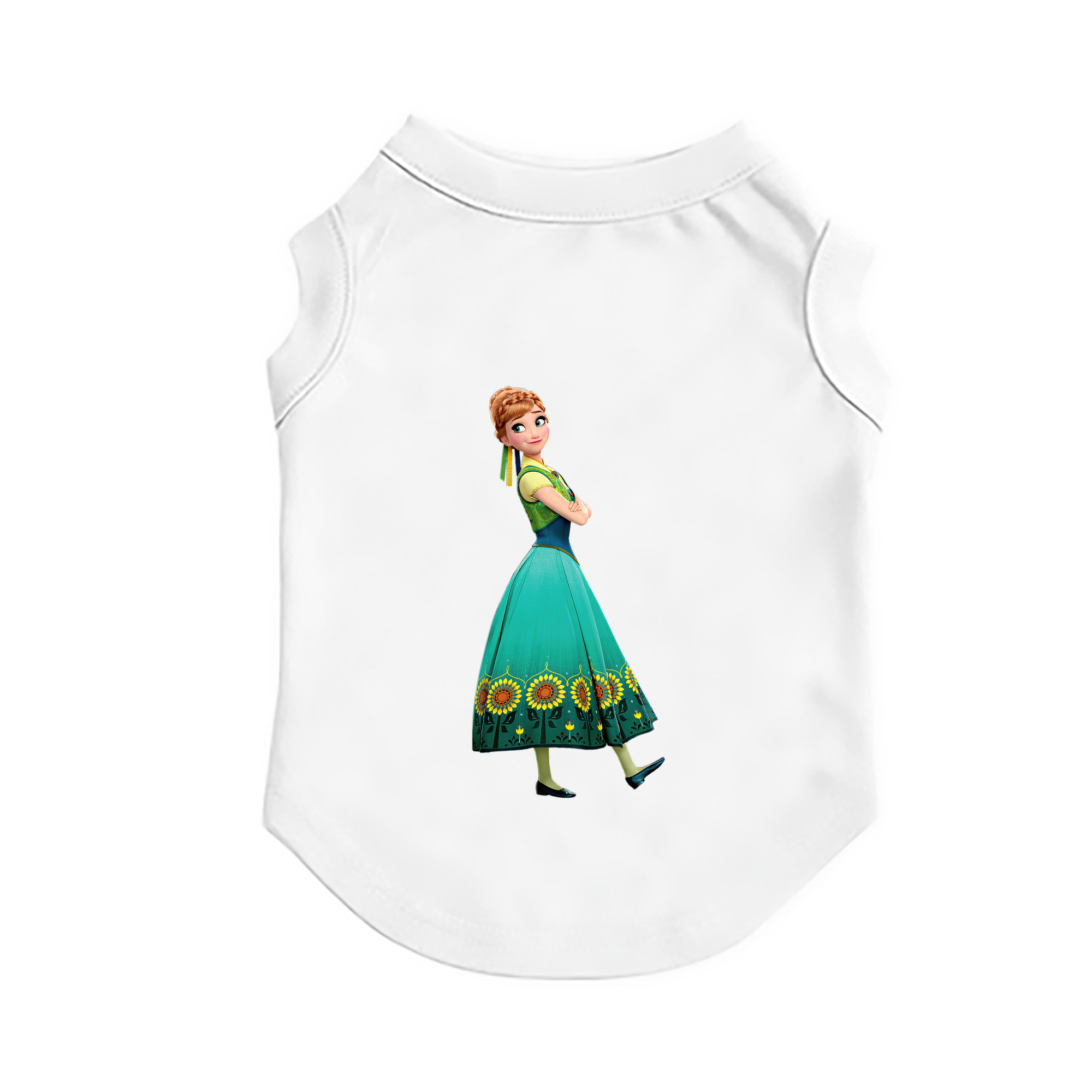 （画像用） アナと雪の女王 アンナ エルサ Frozen Anna Elsa ペット用ベスト