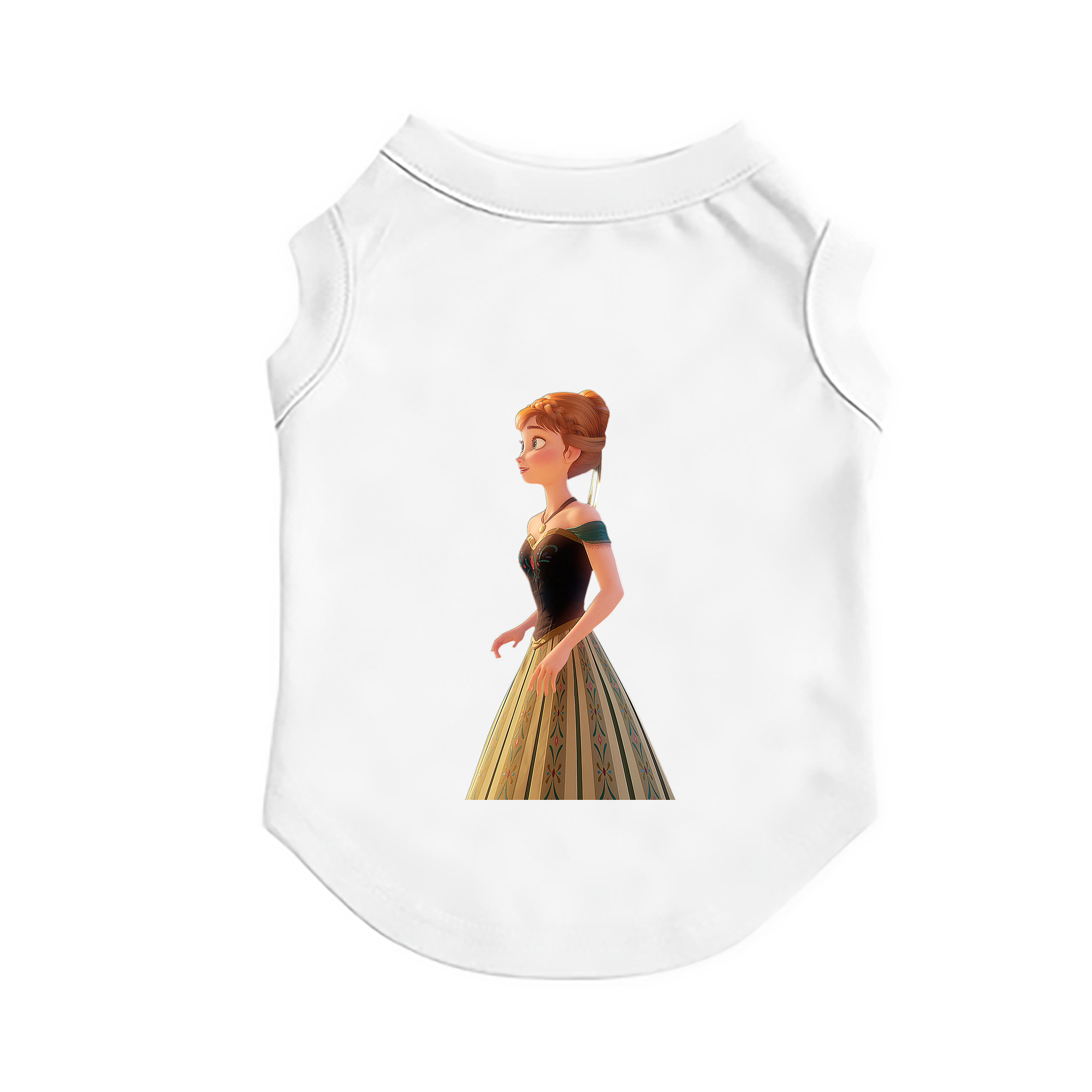 （画像用） アナと雪の女王 アンナ エルサ Frozen Anna Elsa ペット用ベスト