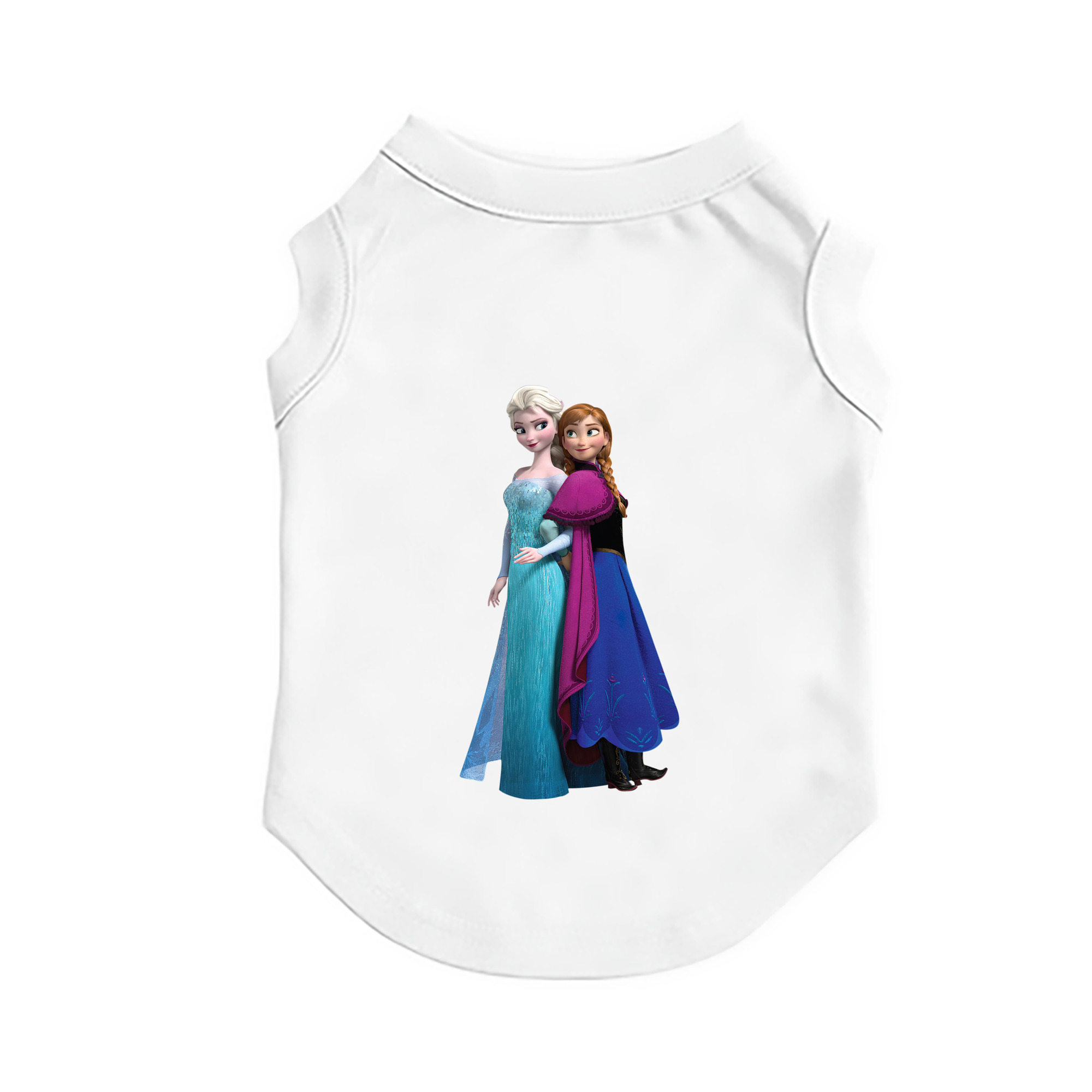 （画像用） アナと雪の女王 アンナ エルサ Frozen Anna Elsa ペット用ベスト