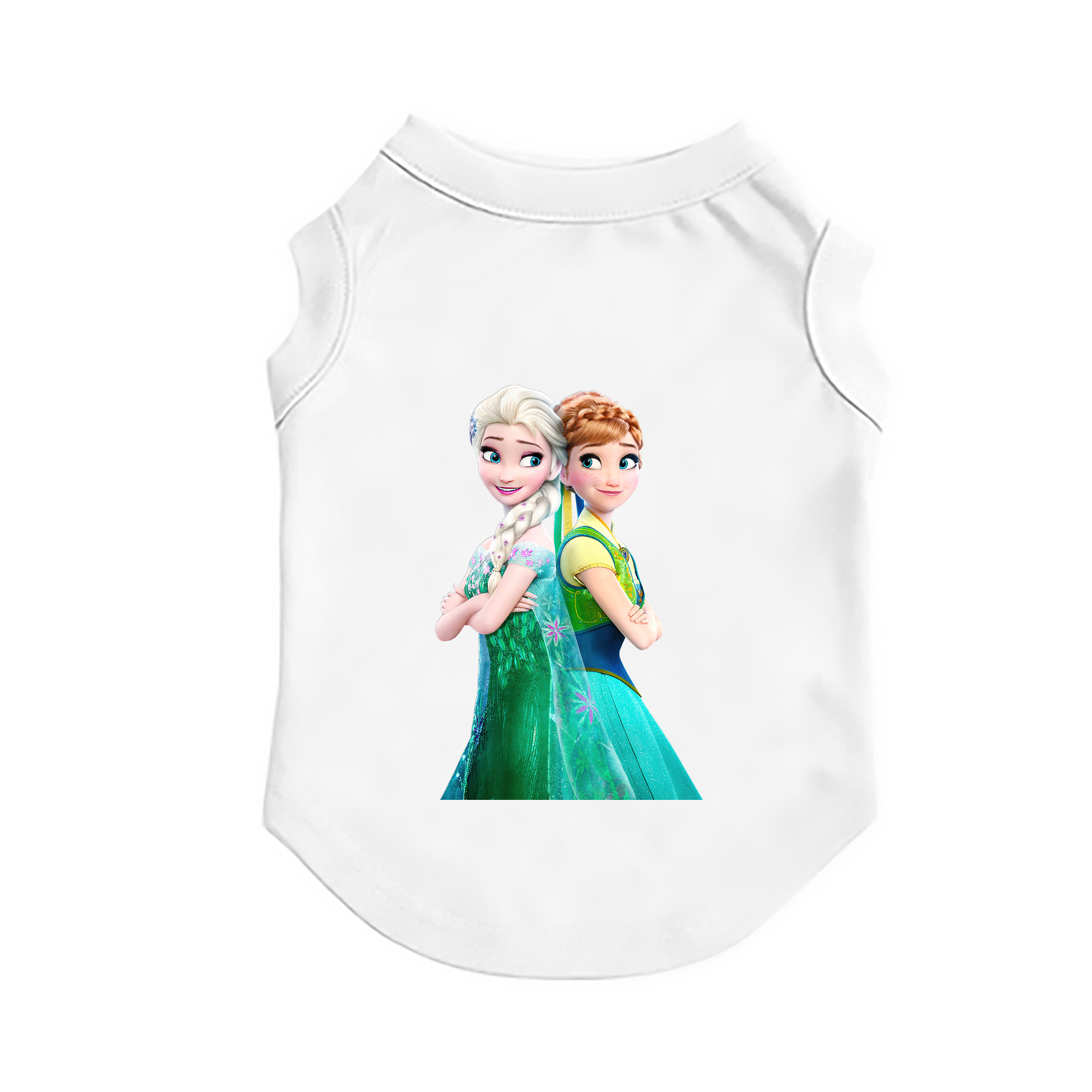 （画像用） アナと雪の女王 アンナ エルサ Frozen Anna Elsa ペット用ベスト