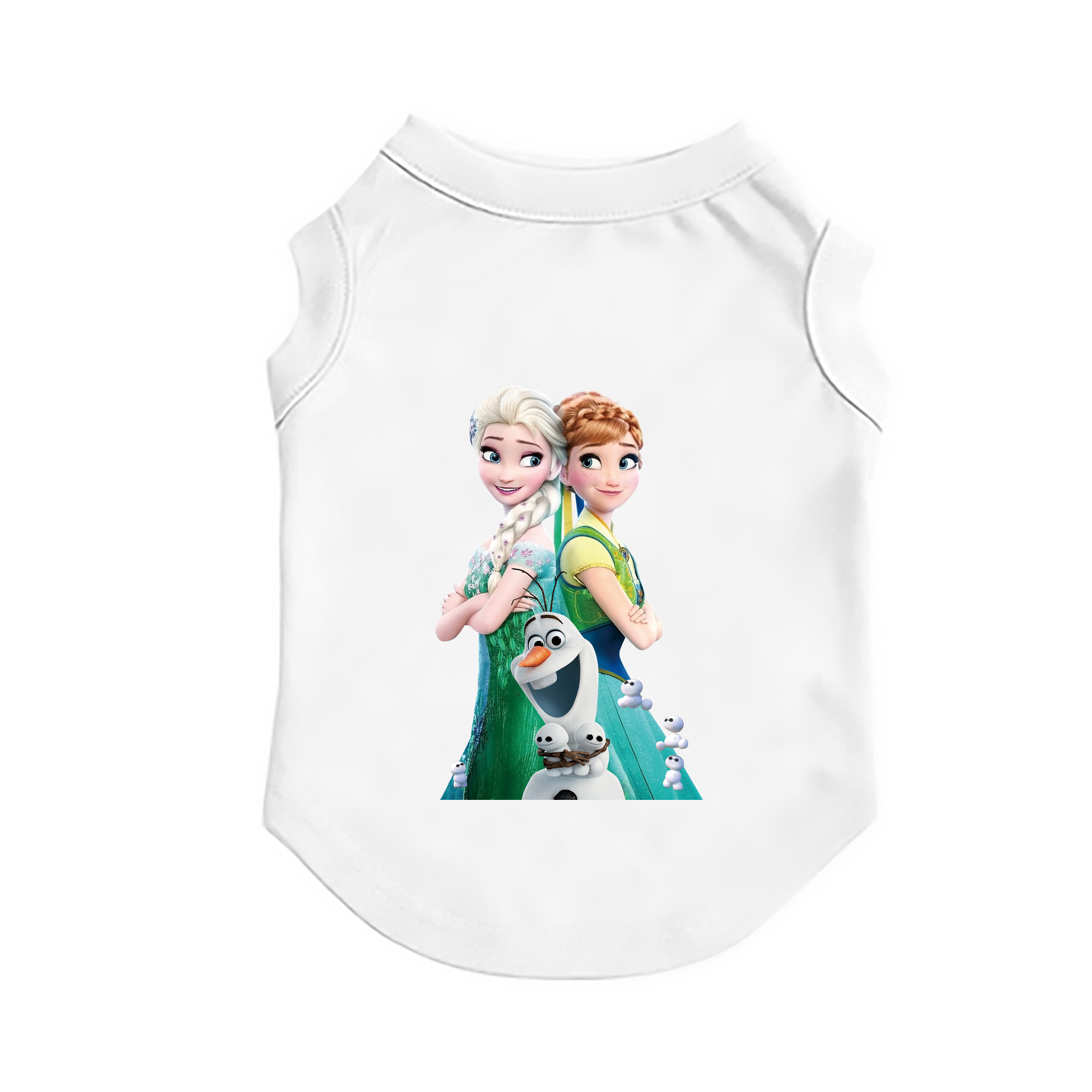 （画像用） アナと雪の女王 アンナ エルサ Frozen Anna Elsa ペット用ベスト
