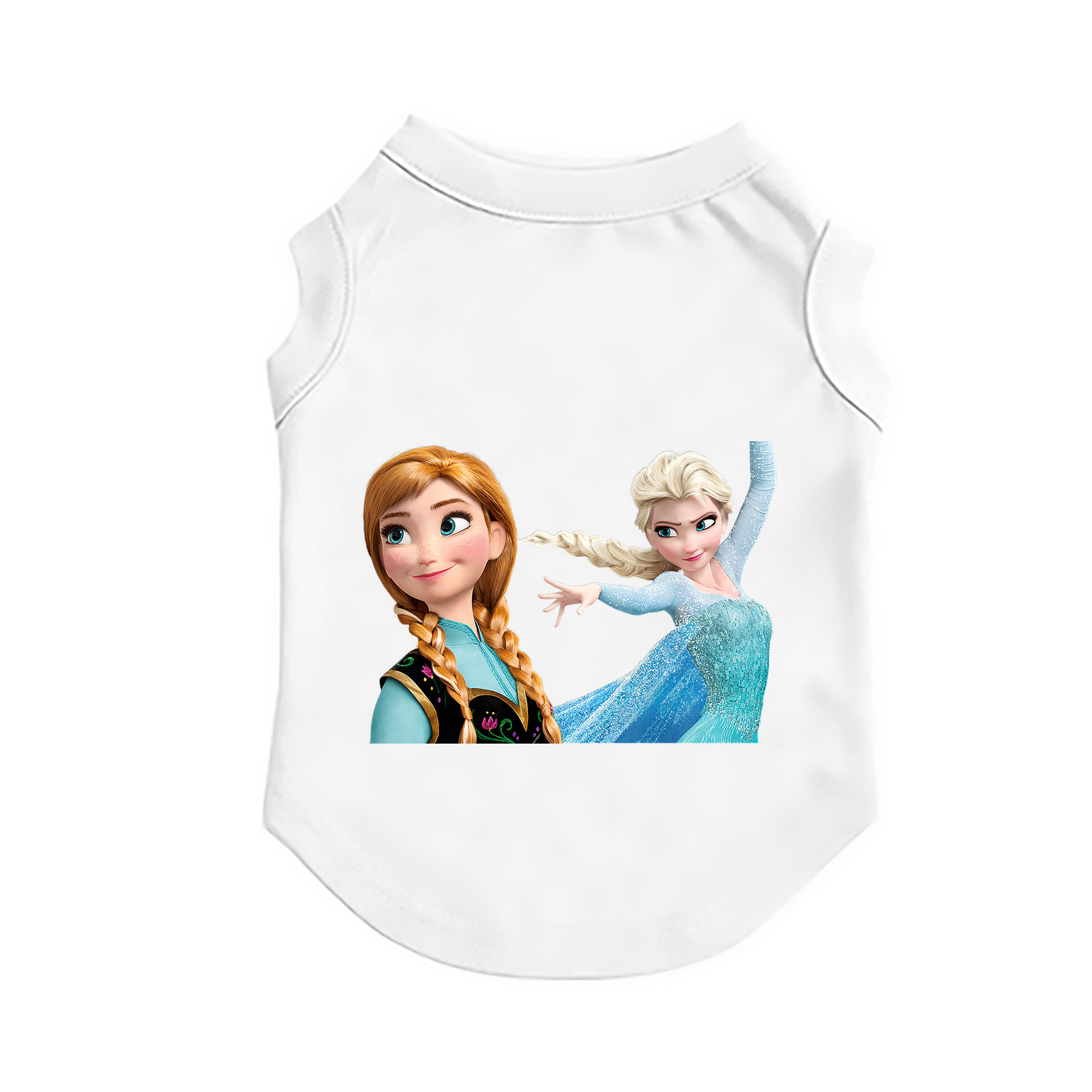 （画像用） アナと雪の女王 アンナ エルサ Frozen Anna Elsa ペット用ベスト