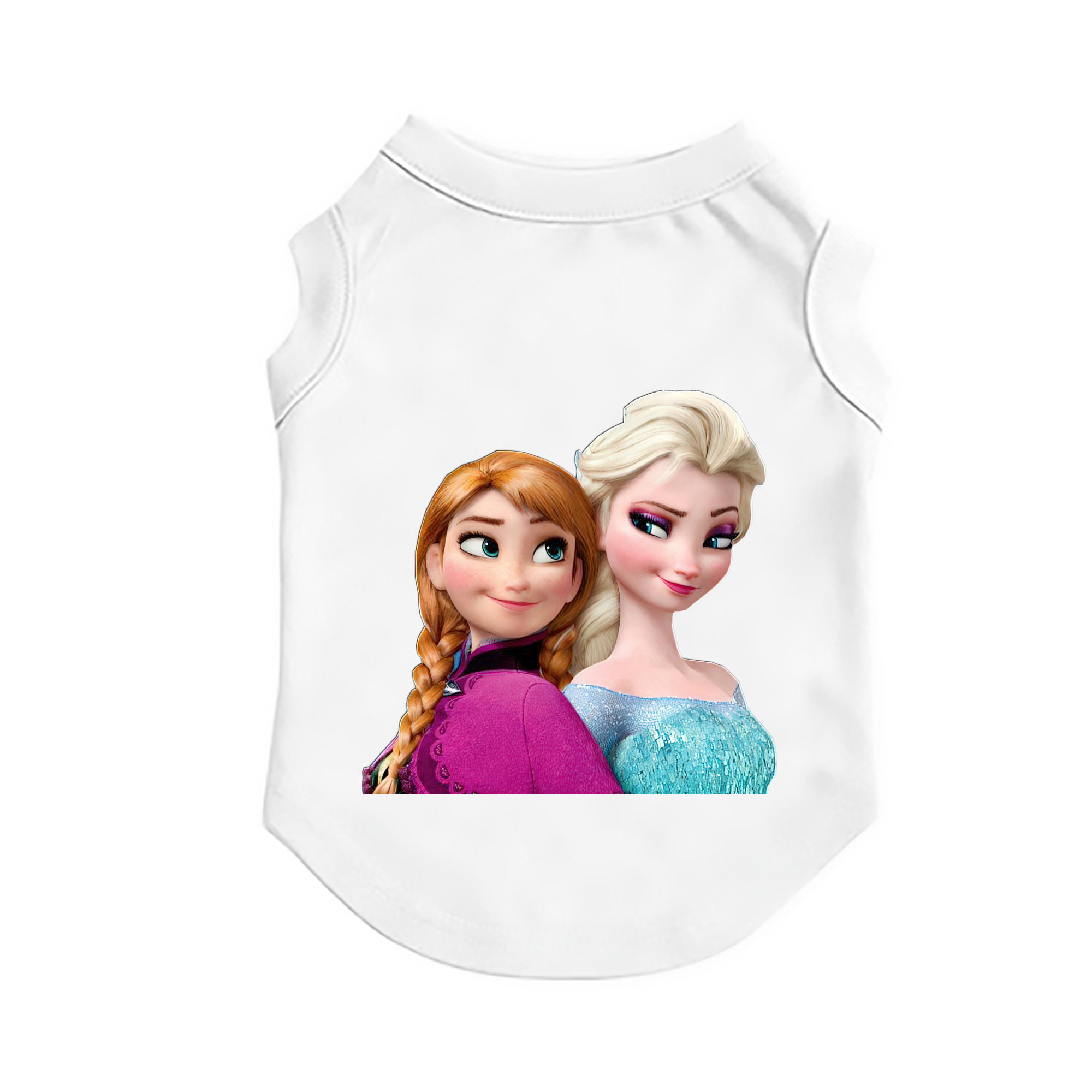 （画像用） アナと雪の女王 アンナ エルサ Frozen Anna Elsa ペット用ベスト