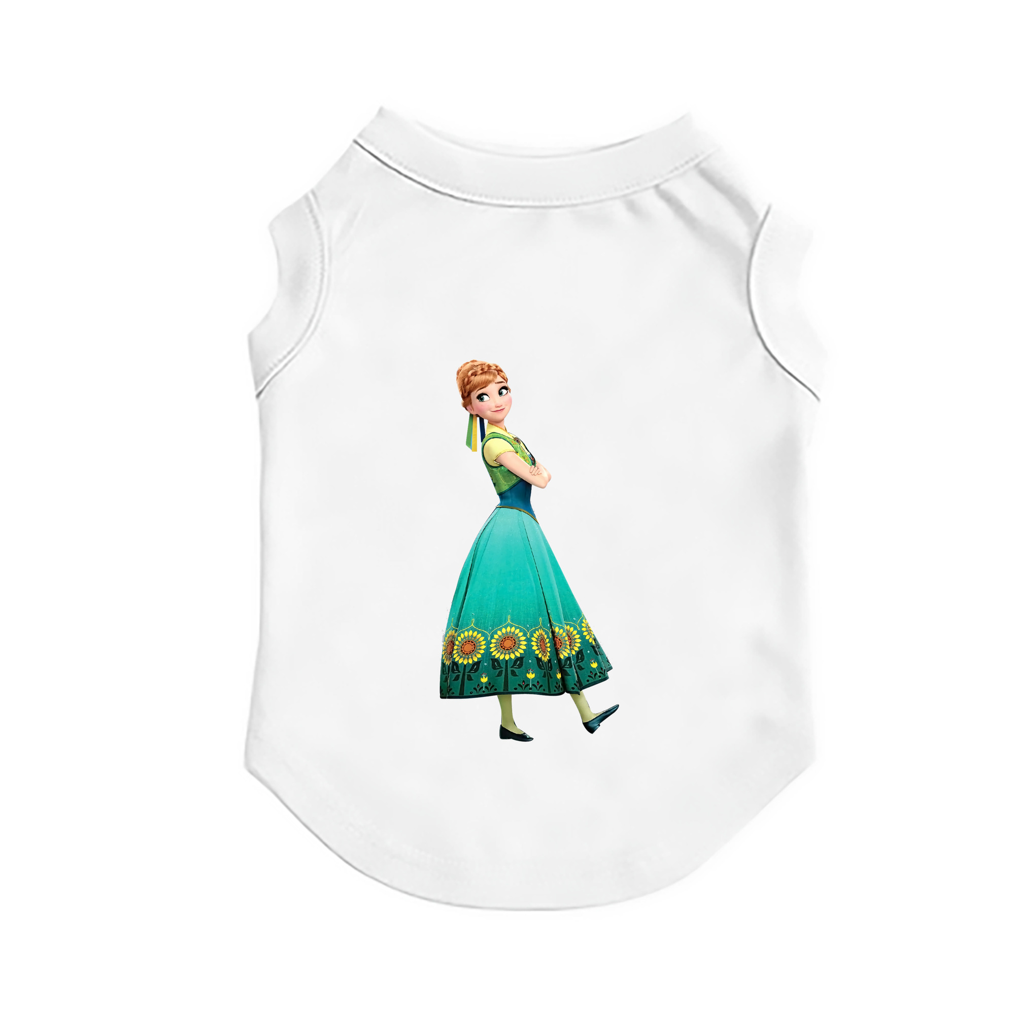 （画像用） アナと雪の女王 アンナ エルサ Frozen Anna Elsa ペット用ベスト