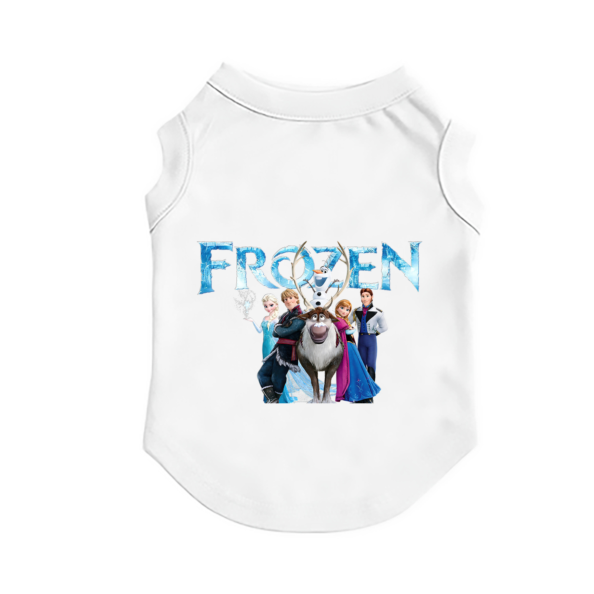 （画像用） アナと雪の女王 アンナ エルサ Frozen Anna Elsa ペット用ベスト