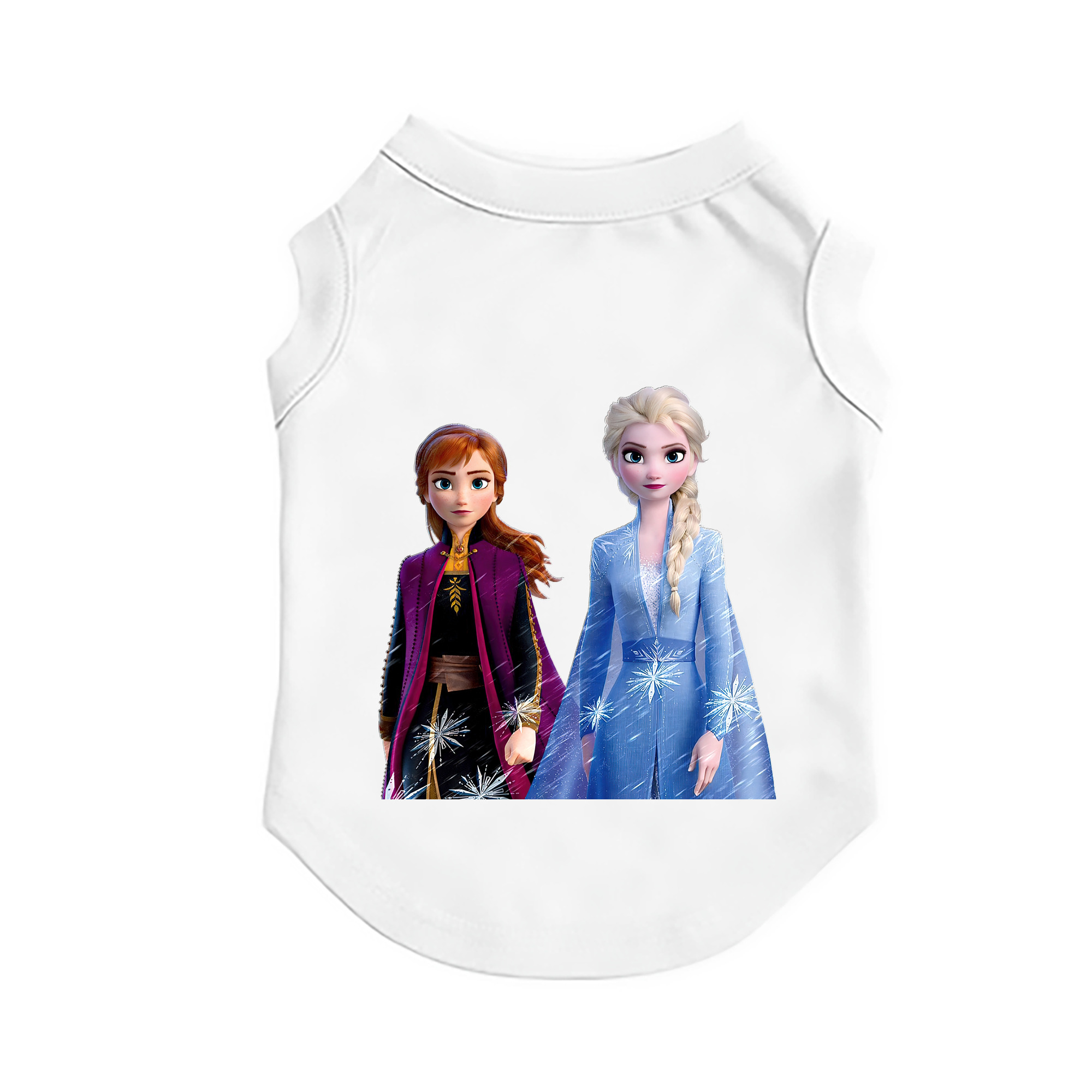 （画像用） アナと雪の女王 アンナ エルサ Frozen Anna Elsa ペット用ベスト