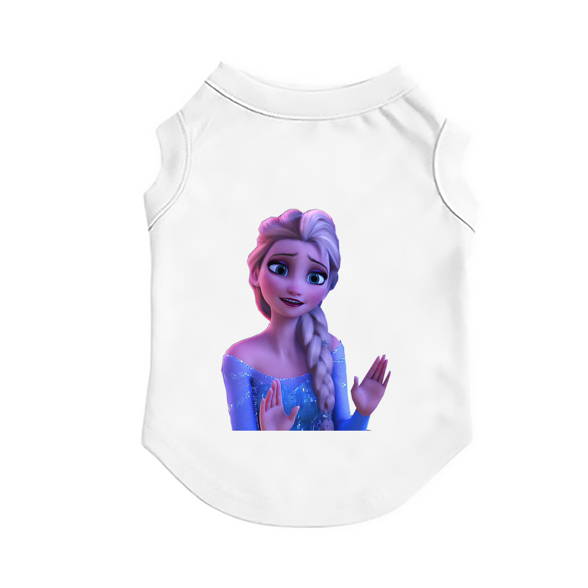 （画像用） アナと雪の女王 アンナ エルサ Frozen Anna Elsa ペット用ベスト