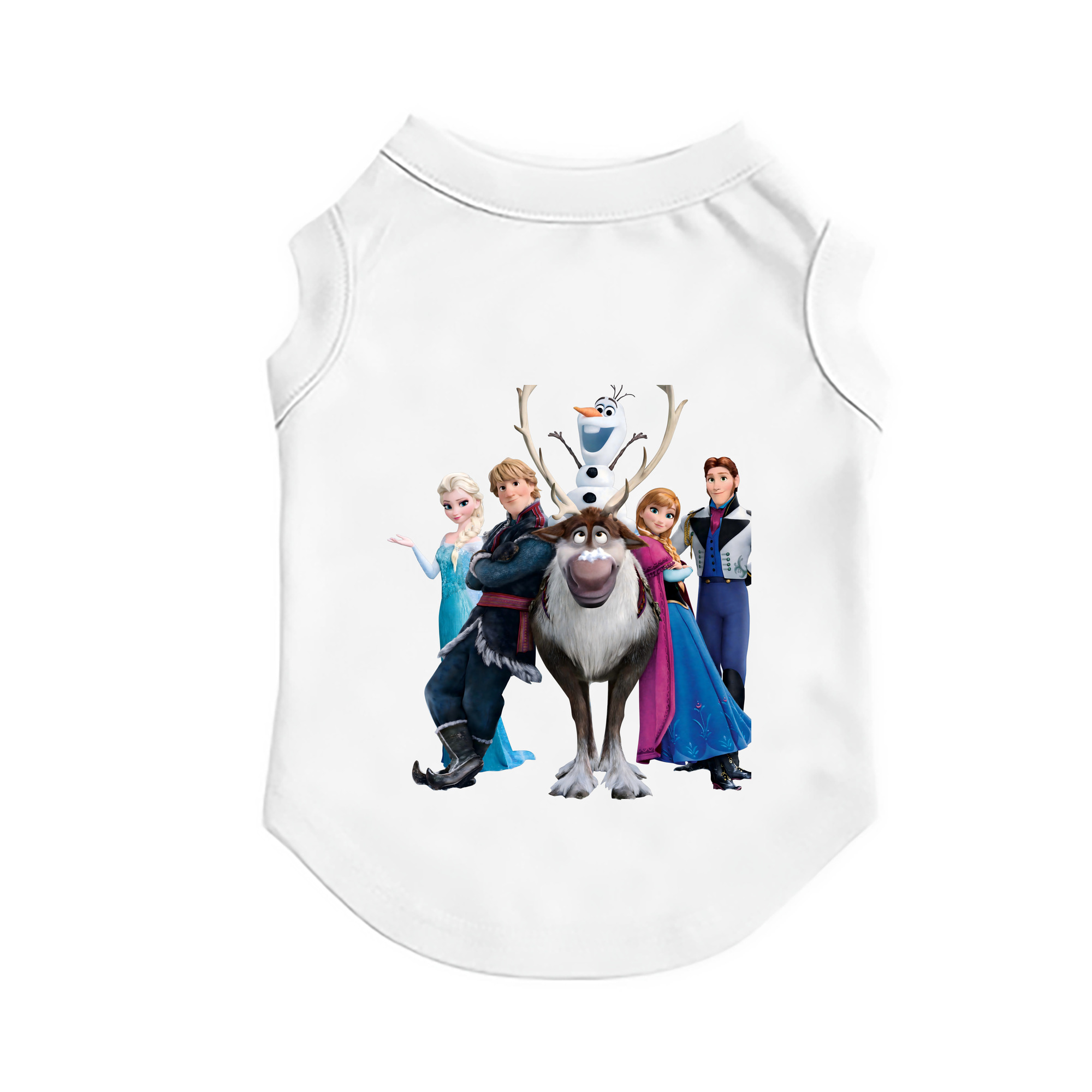 （画像用） アナと雪の女王 アンナ エルサ Frozen Anna Elsa ペット用ベスト