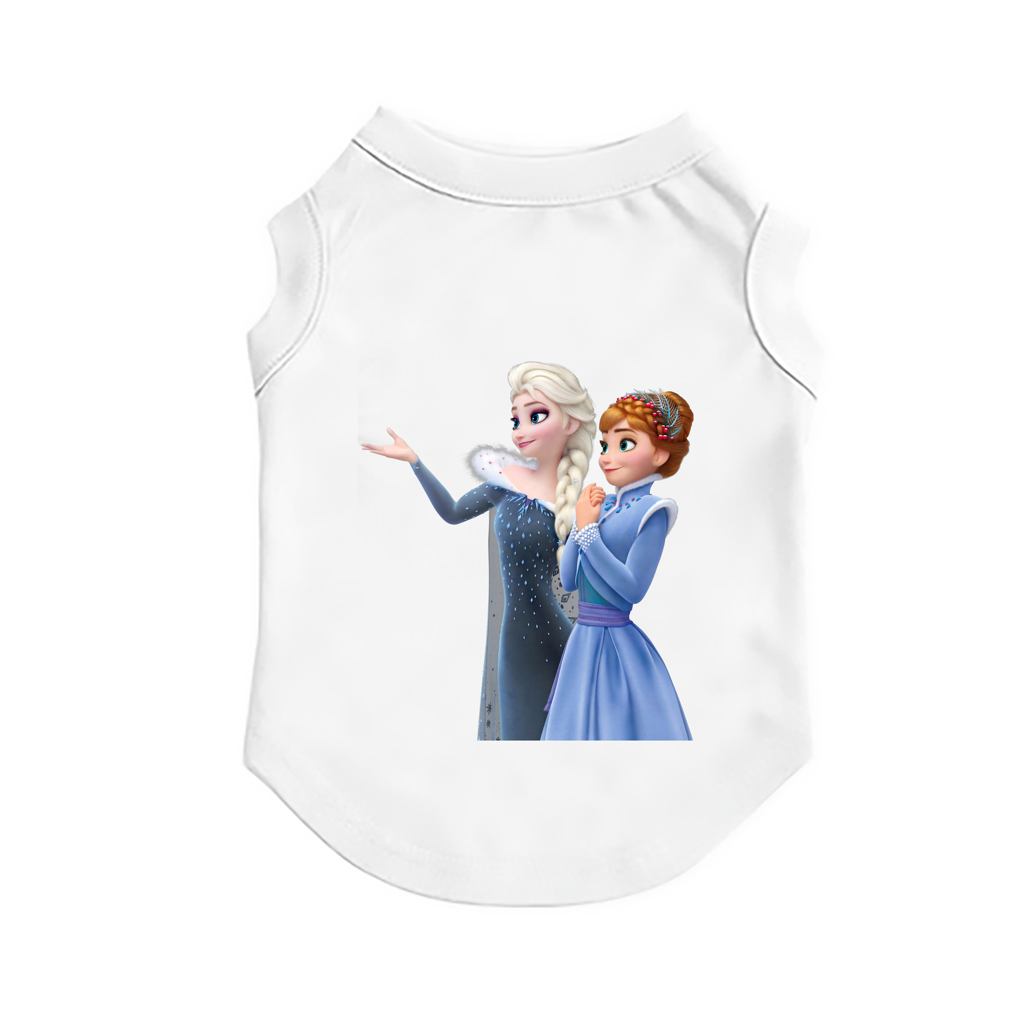 （画像用） アナと雪の女王 アンナ エルサ Frozen Anna Elsa ペット用ベスト