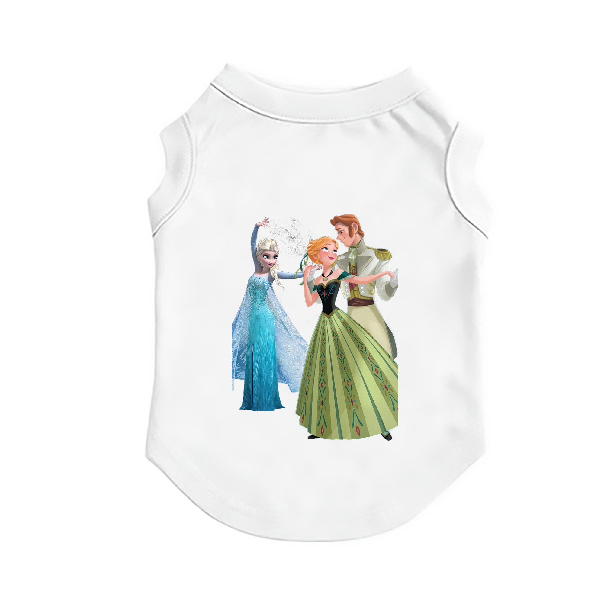 （画像用） アナと雪の女王 アンナ エルサ Frozen Anna Elsa ペット用ベスト