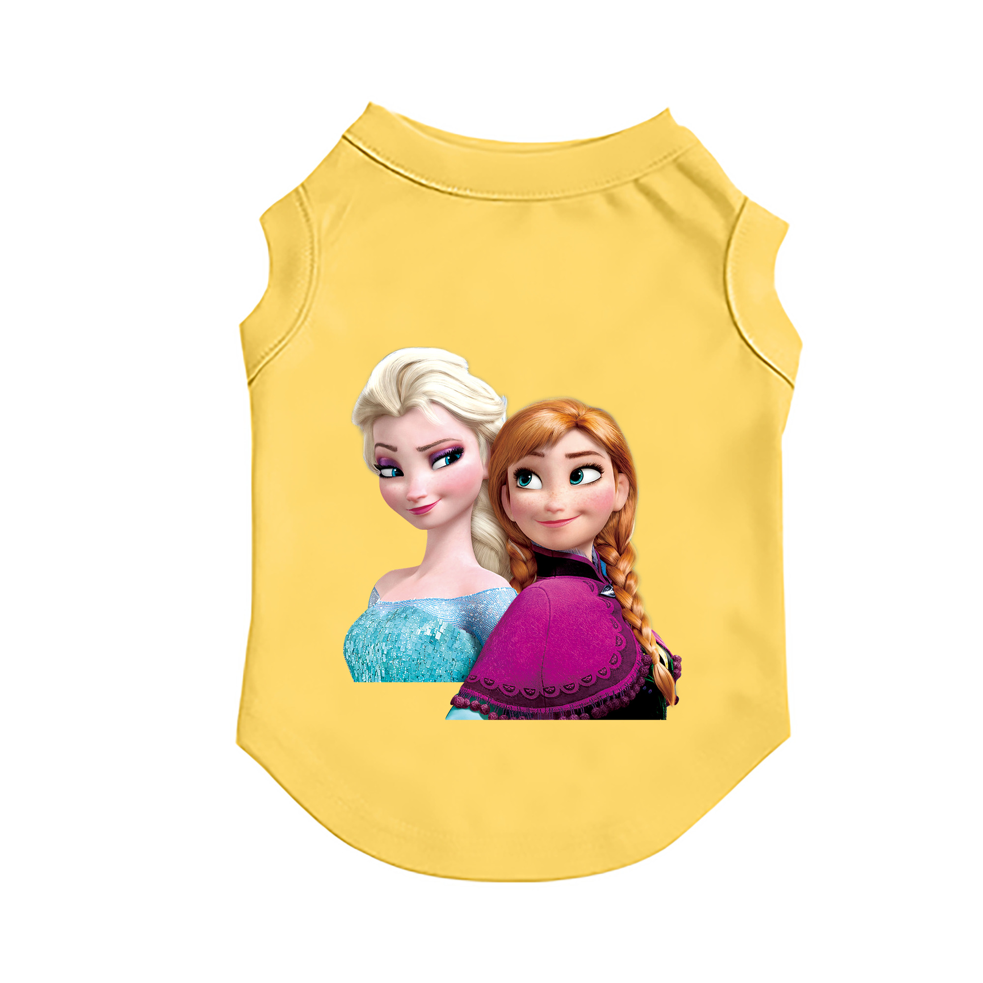 （画像用） アナと雪の女王 アンナ エルサ Frozen Anna Elsa ペット用ベスト