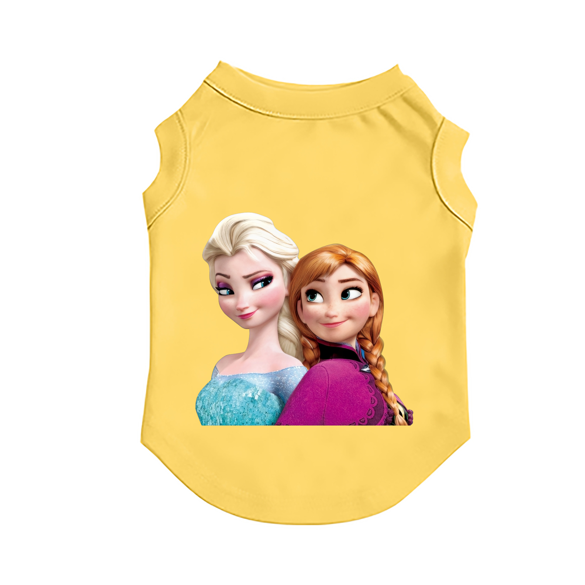 （画像用） アナと雪の女王 アンナ エルサ Frozen Anna Elsa ペット用ベスト