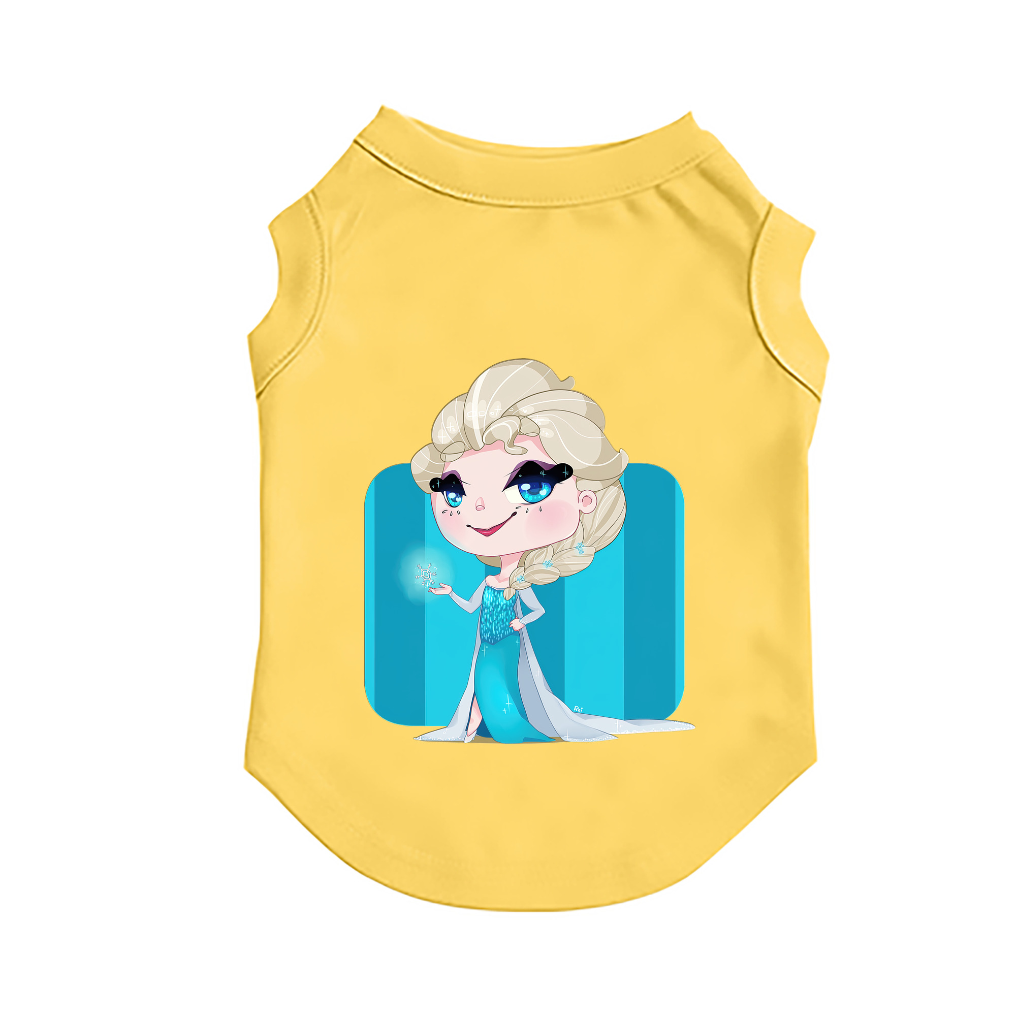 （画像用） アナと雪の女王 アンナ エルサ Frozen Anna Elsa ペット用ベスト