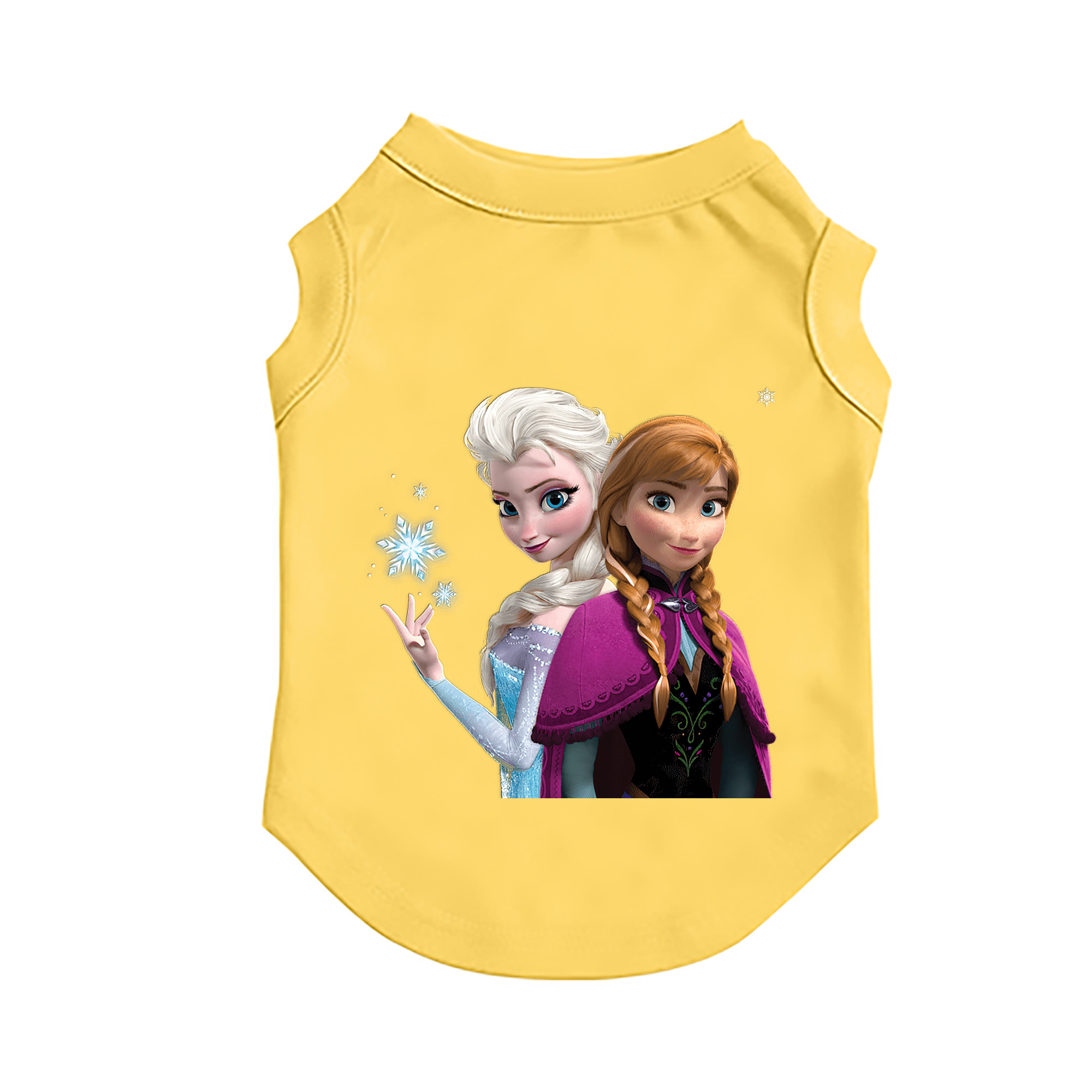 （画像用） アナと雪の女王 アンナ エルサ Frozen Anna Elsa ペット用ベスト