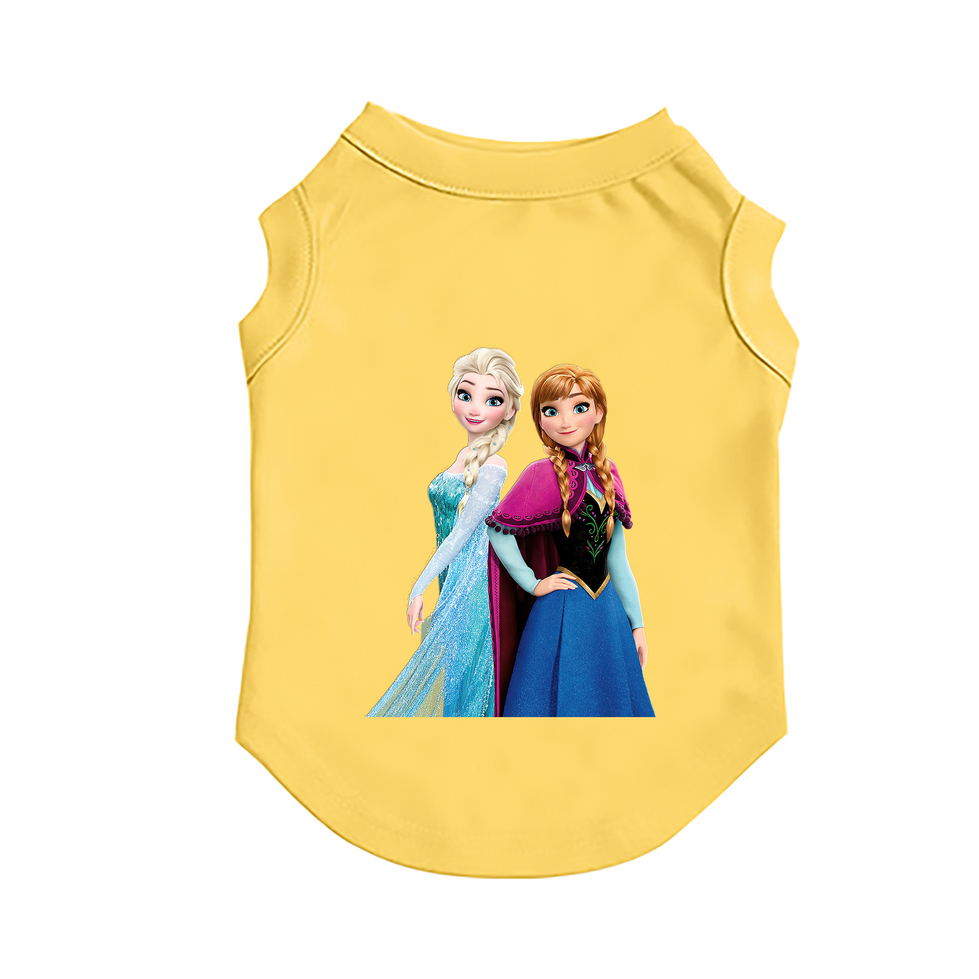 （画像用） アナと雪の女王 アンナ エルサ Frozen Anna Elsa ペット用ベスト