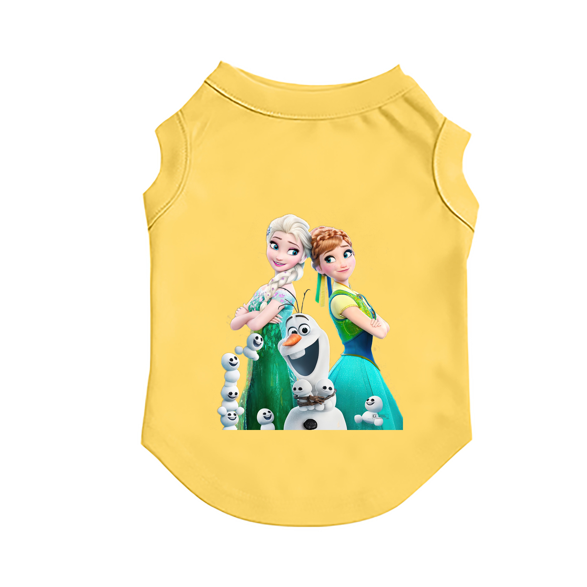 （画像用） アナと雪の女王 アンナ エルサ Frozen Anna Elsa ペット用ベスト