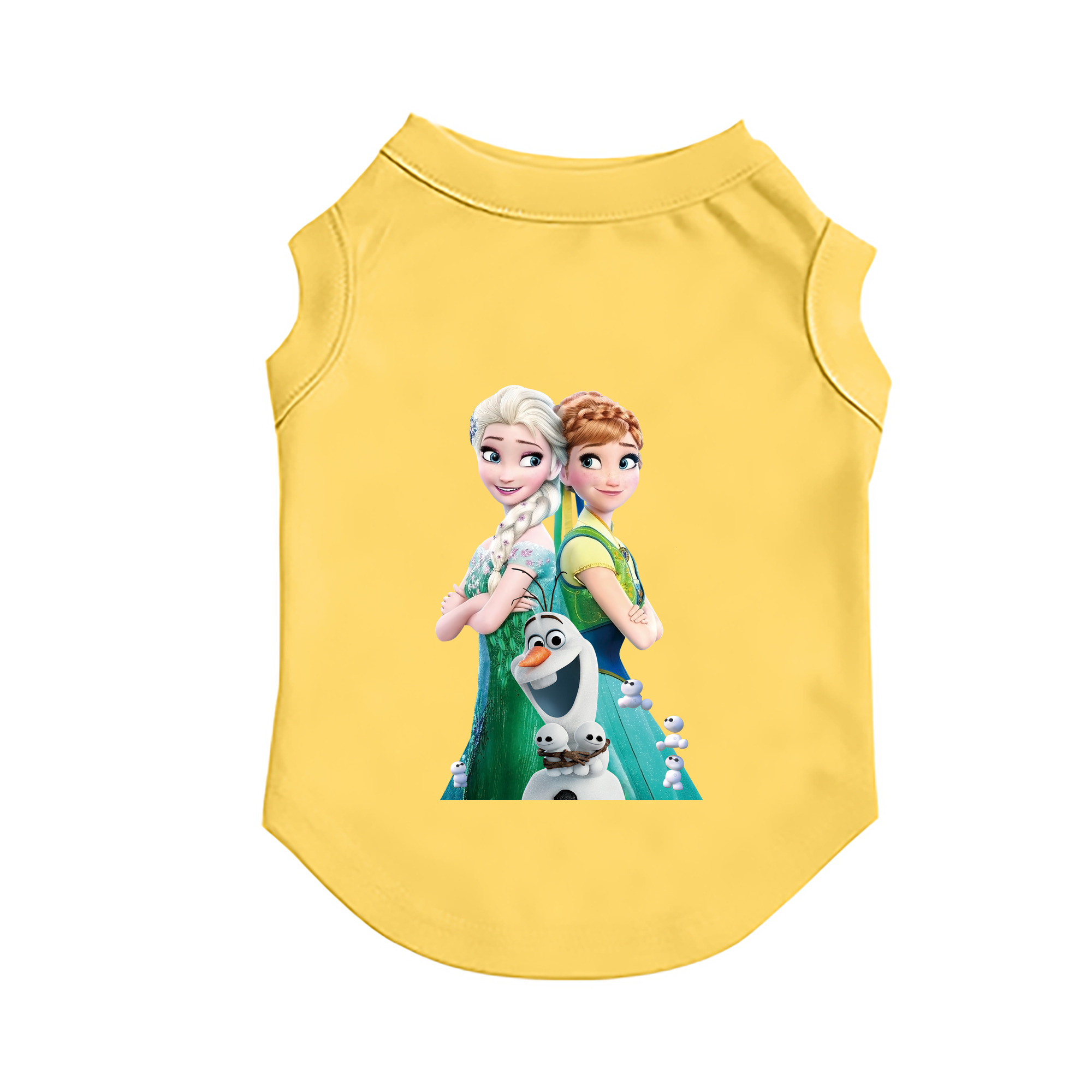 （画像用） アナと雪の女王 アンナ エルサ Frozen Anna Elsa ペット用ベスト