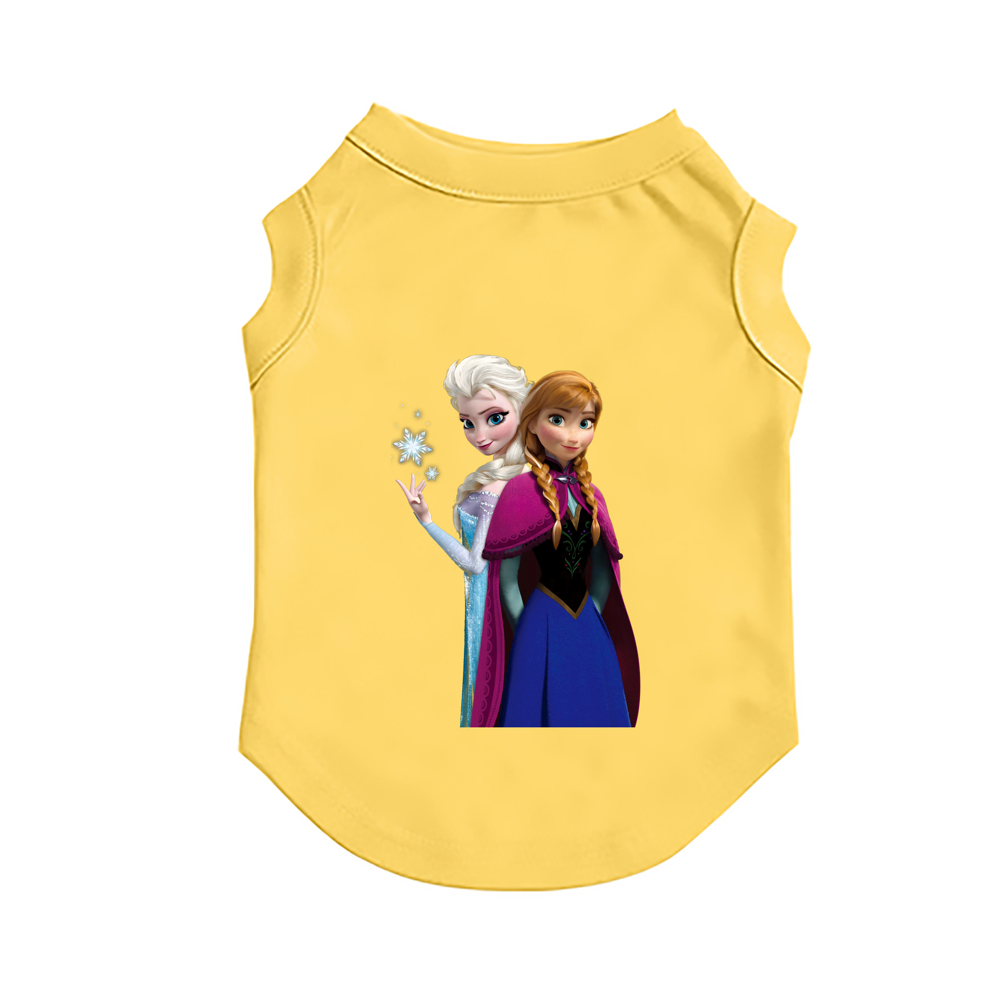 （画像用） アナと雪の女王 アンナ エルサ Frozen Anna Elsa ペット用ベスト