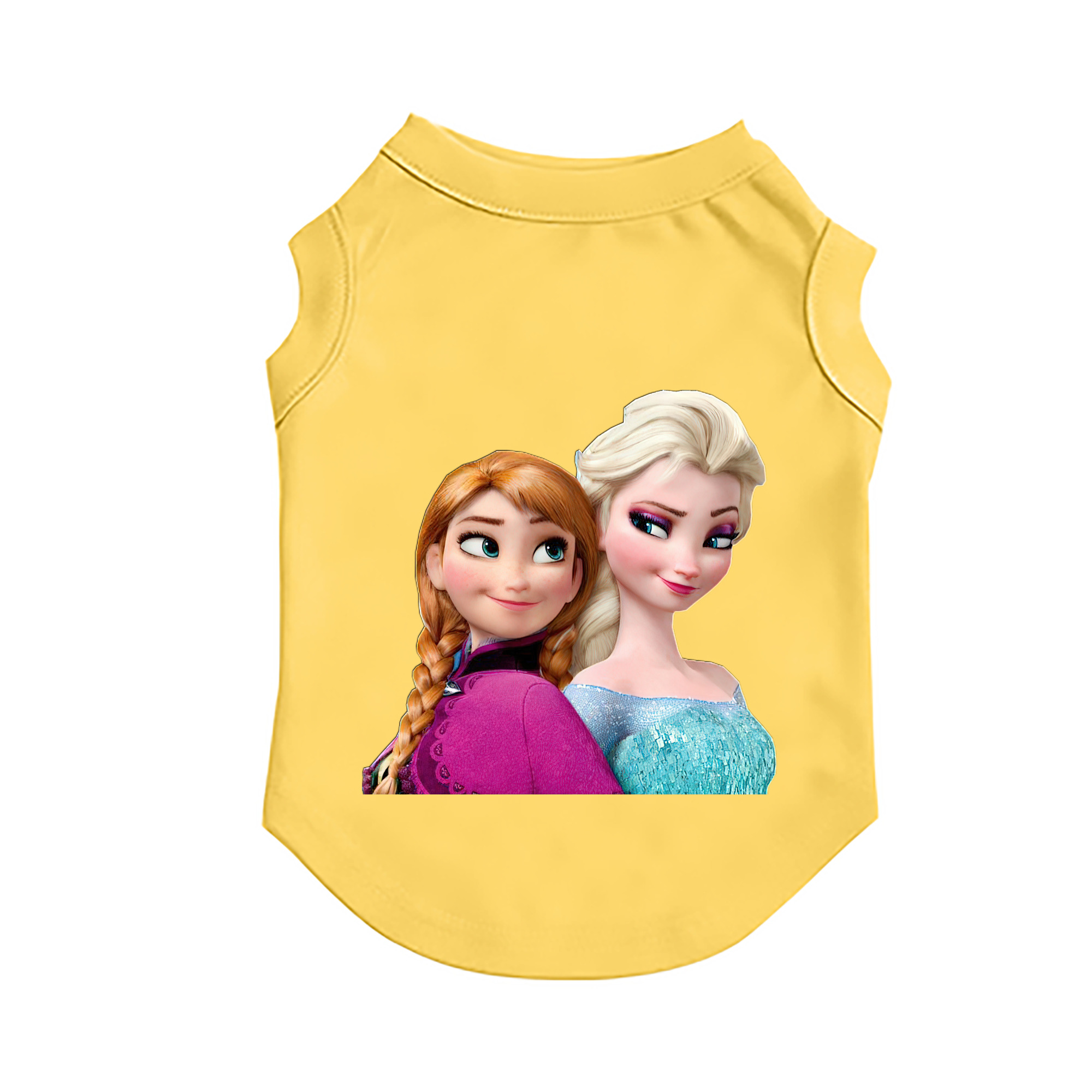 （画像用） アナと雪の女王 アンナ エルサ Frozen Anna Elsa ペット用ベスト