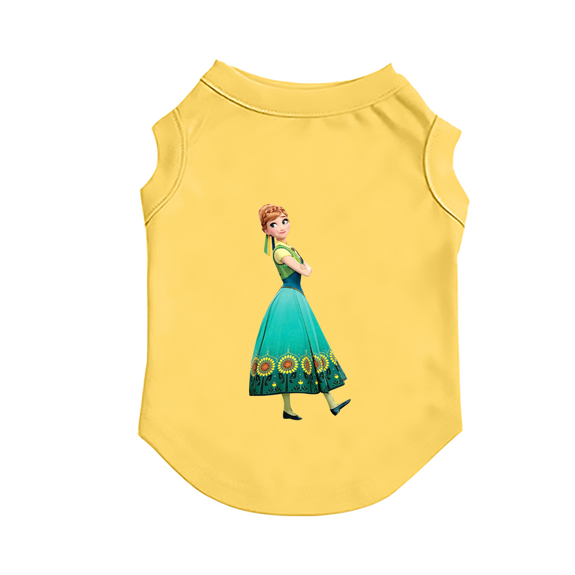 （画像用） アナと雪の女王 アンナ エルサ Frozen Anna Elsa ペット用ベスト