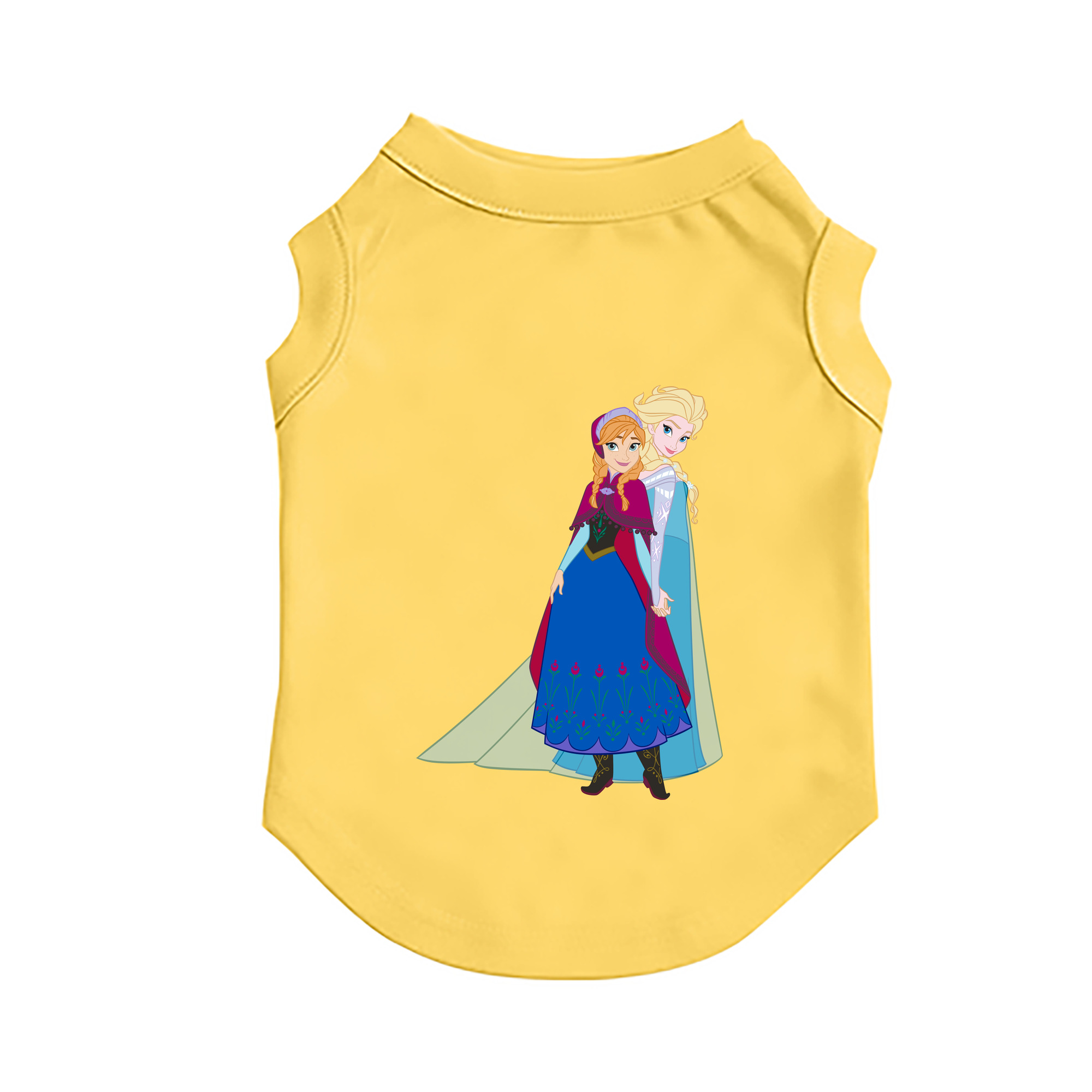 （画像用） アナと雪の女王 アンナ エルサ Frozen Anna Elsa ペット用ベスト