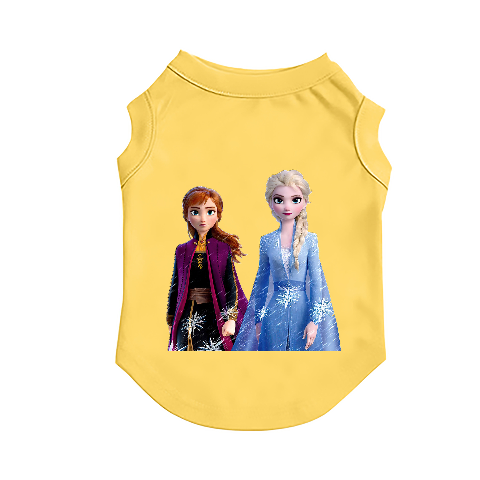 （画像用） アナと雪の女王 アンナ エルサ Frozen Anna Elsa ペット用ベスト
