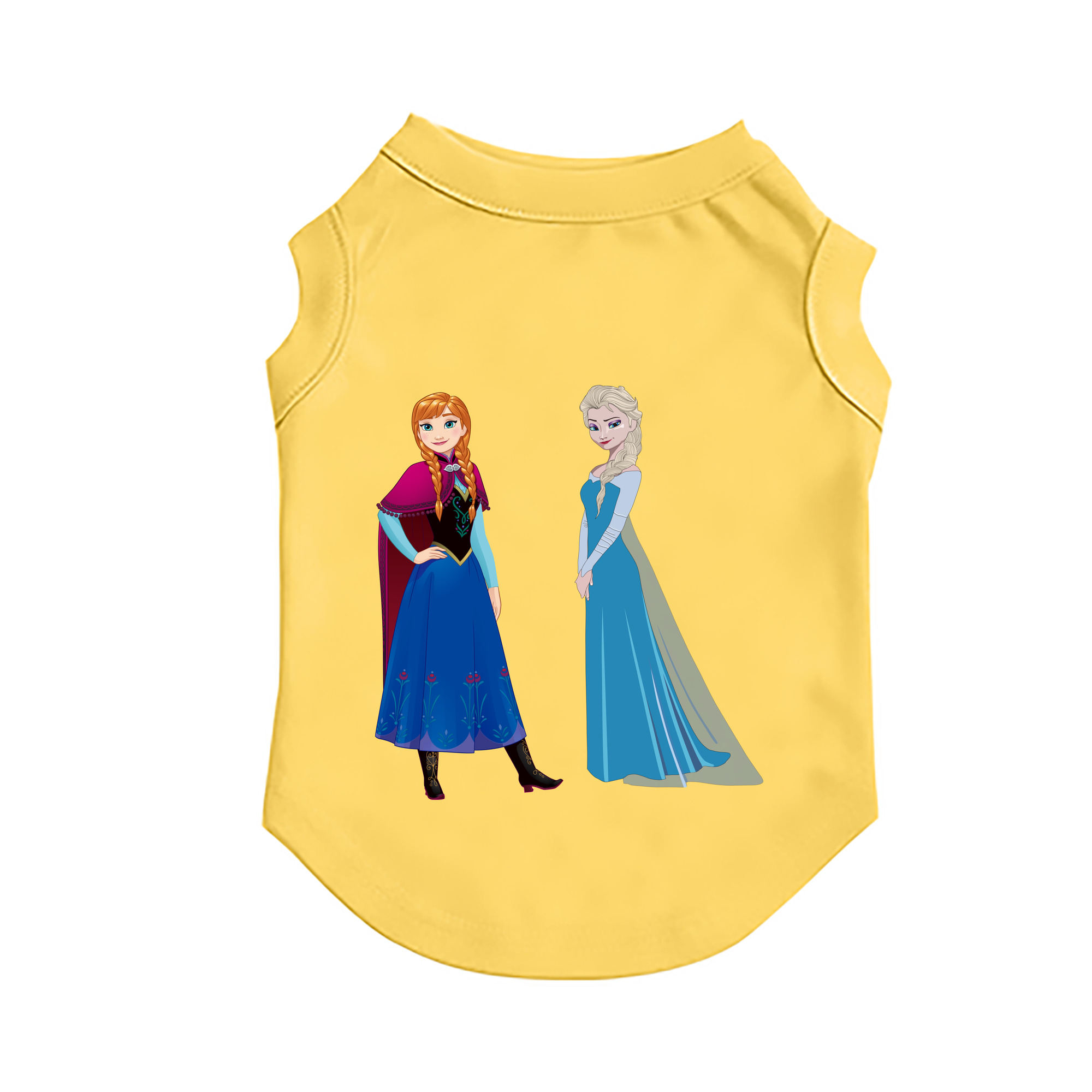 （画像用） アナと雪の女王 アンナ エルサ Frozen Anna Elsa ペット用ベスト