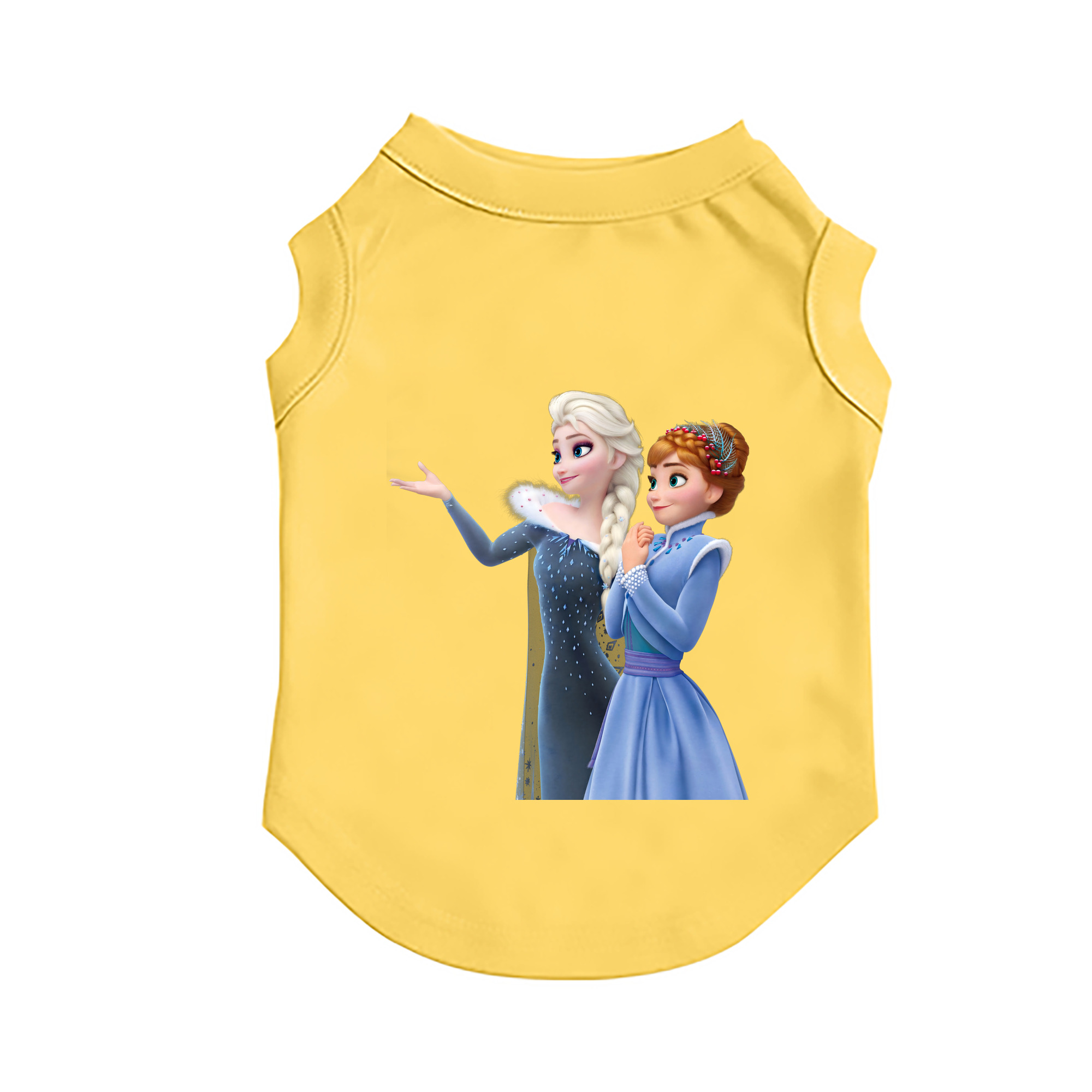 （画像用） アナと雪の女王 アンナ エルサ Frozen Anna Elsa ペット用ベスト