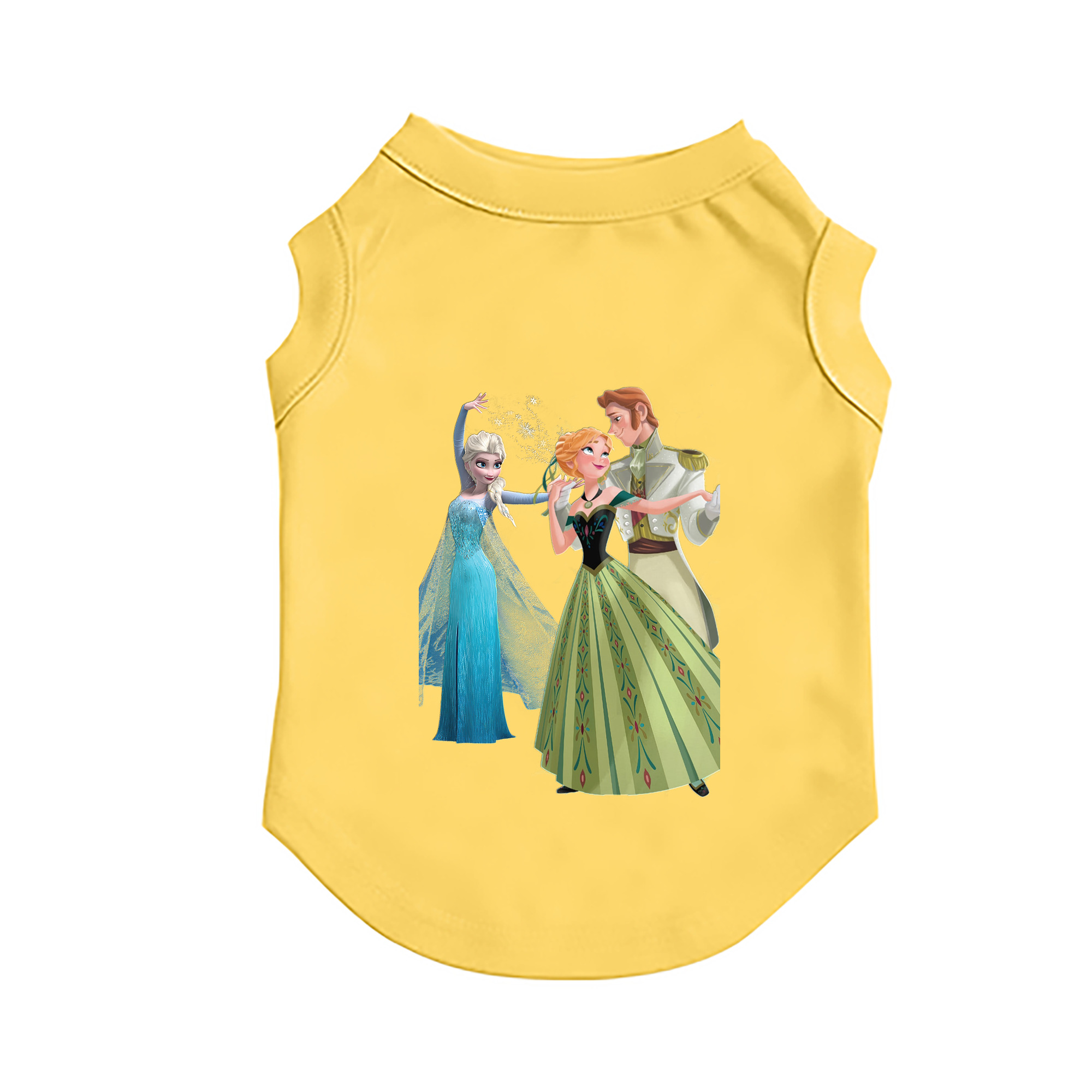 （画像用） アナと雪の女王 アンナ エルサ Frozen Anna Elsa ペット用ベスト
