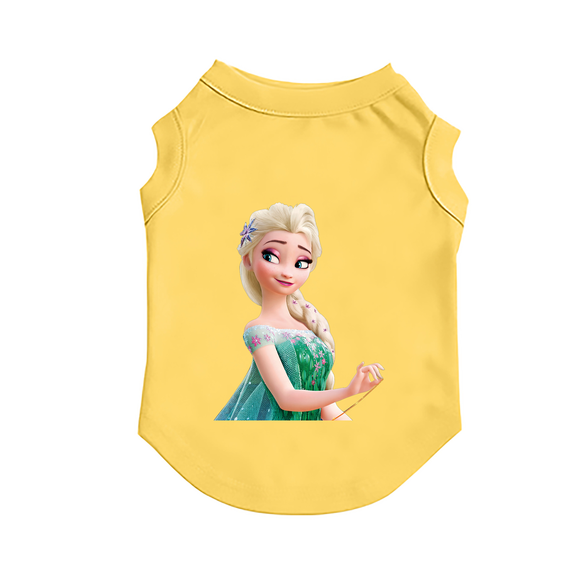 （画像用） アナと雪の女王 アンナ エルサ Frozen Anna Elsa ペット用ベスト