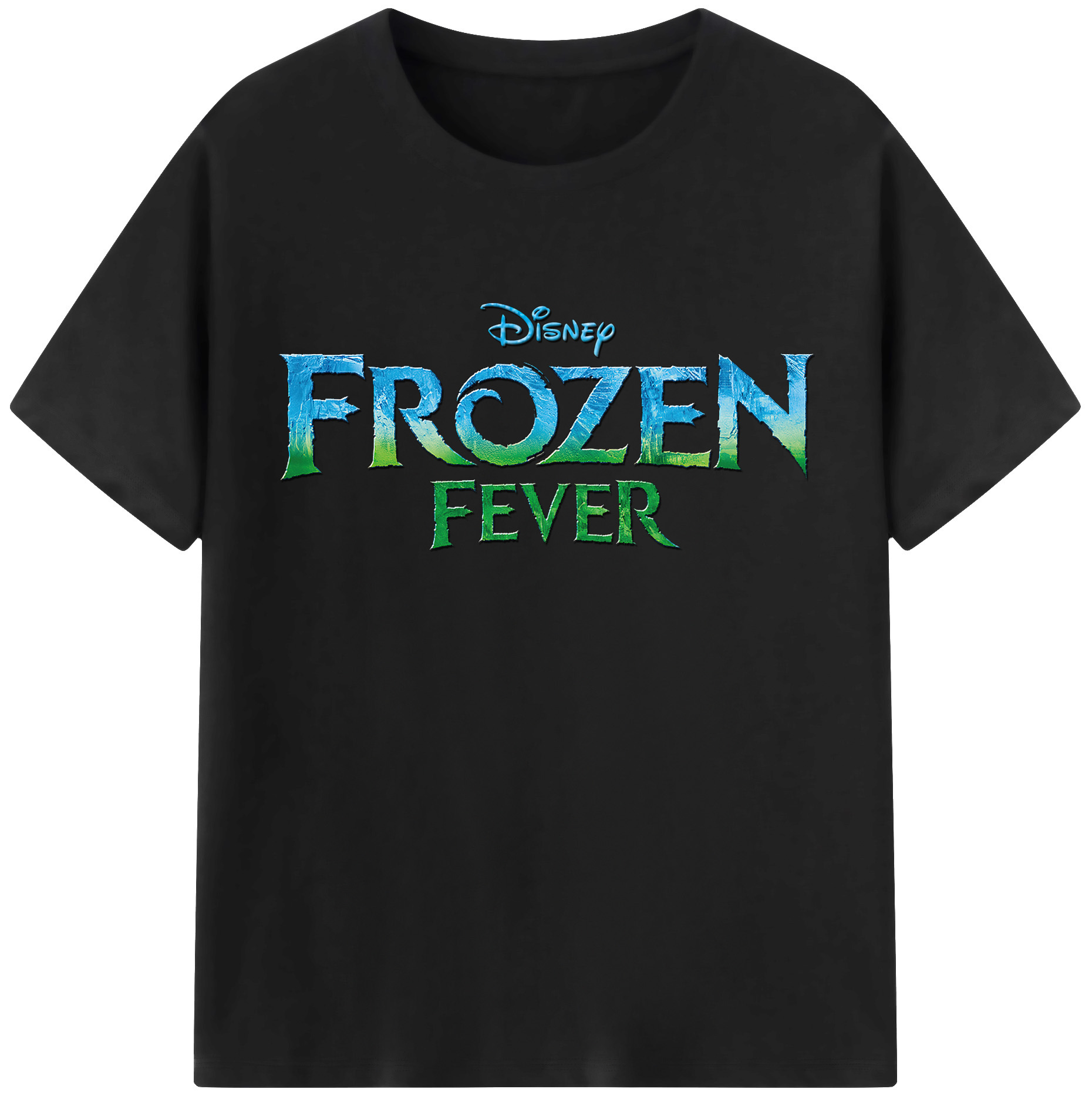 （画像用） アナと雪の女王 アンナ エルサ Frozen Anna Elsa 綿100％半袖Tシャツ（フロントプリント）