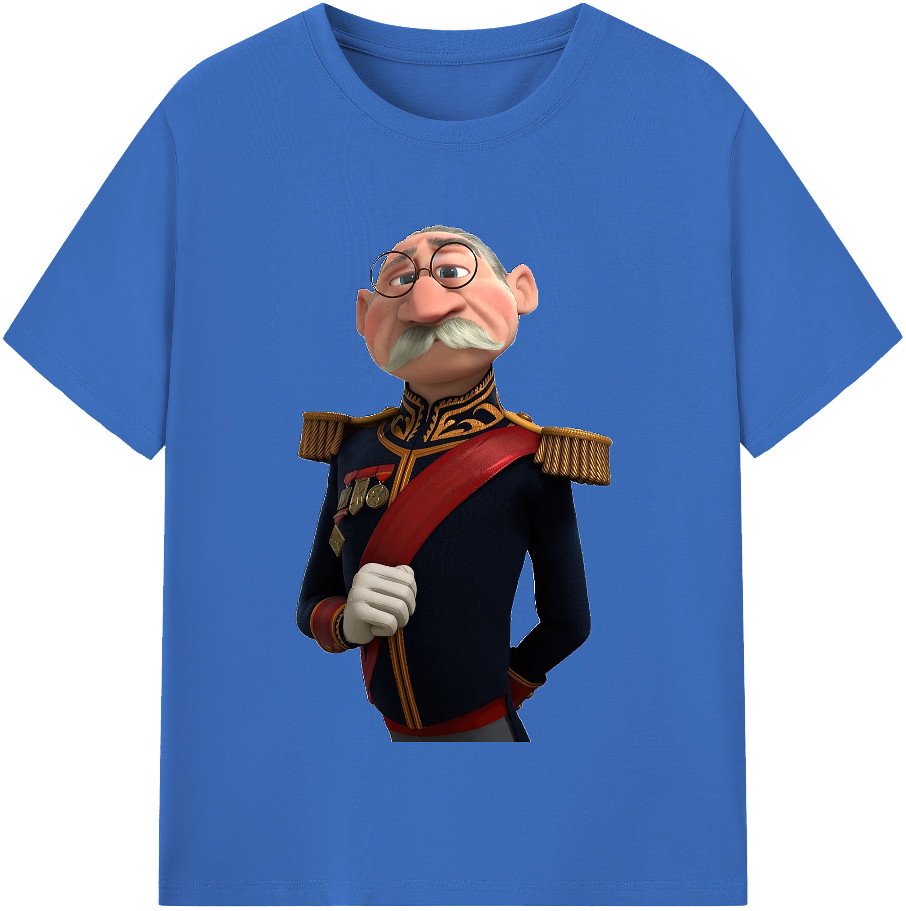 （画像用） アナと雪の女王 アンナ エルサ Frozen Anna Elsa 綿100％半袖Tシャツ（フロントプリント）