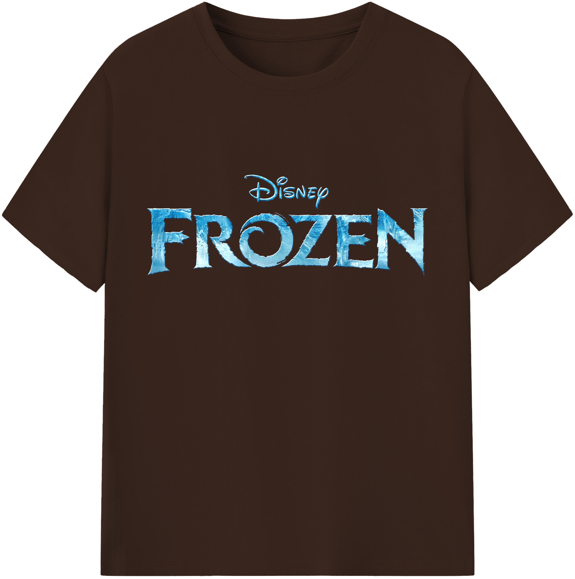（画像用） アナと雪の女王 アンナ エルサ Frozen Anna Elsa 綿100％半袖Tシャツ（フロントプリント）