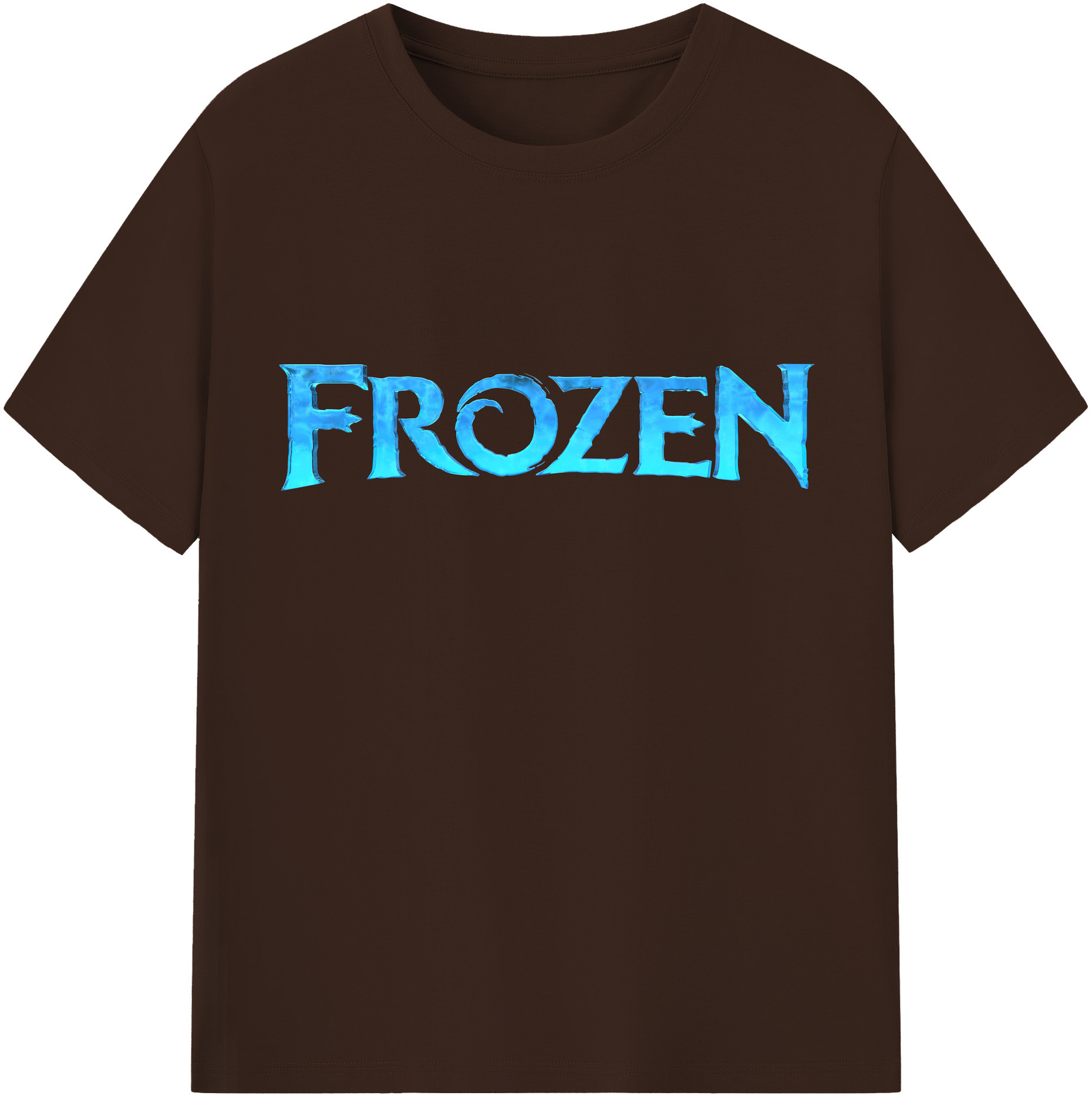 （画像用） アナと雪の女王 アンナ エルサ Frozen Anna Elsa 綿100％半袖Tシャツ（フロントプリント）