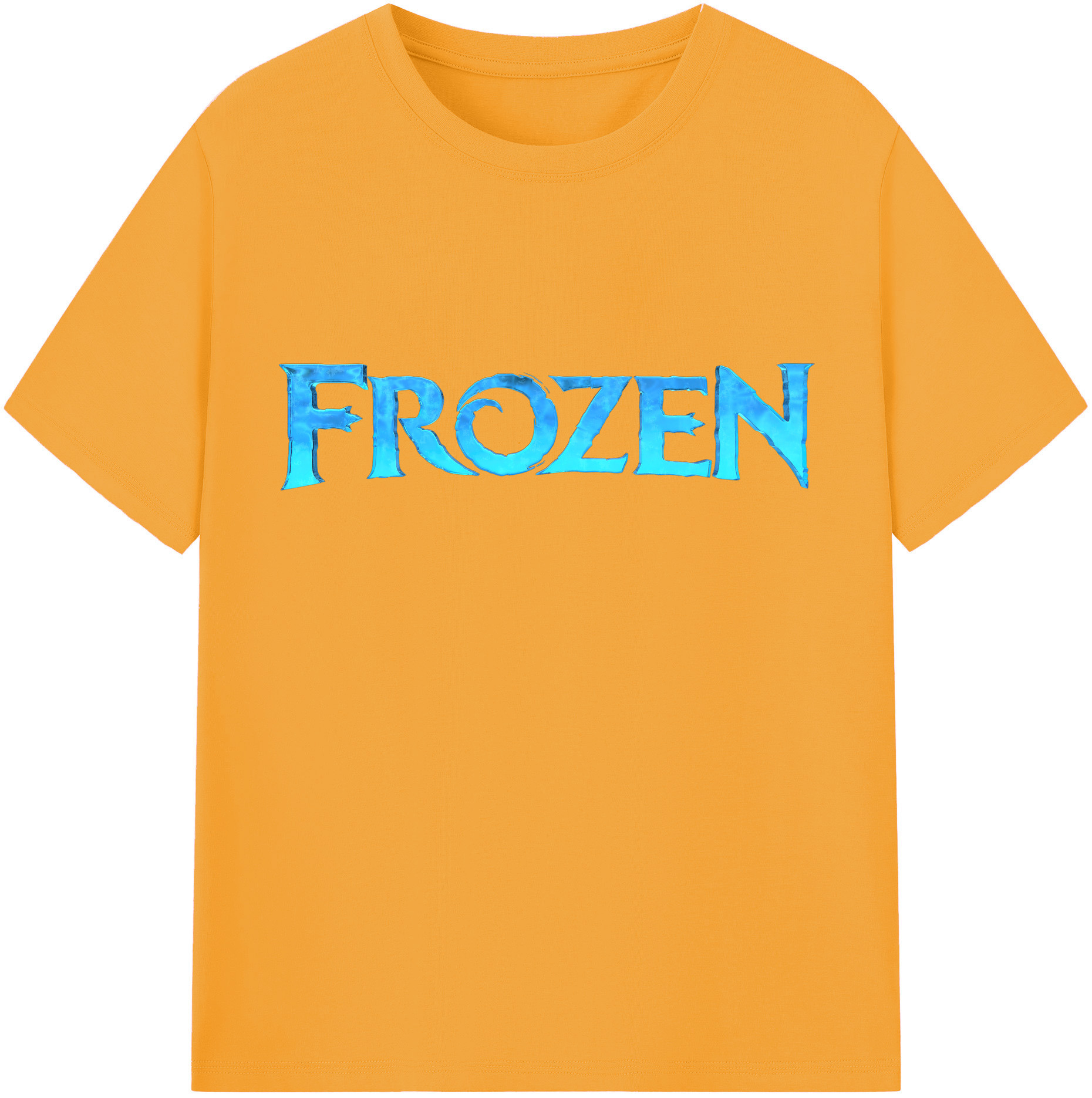 （画像用） アナと雪の女王 アンナ エルサ Frozen Anna Elsa 綿100％半袖Tシャツ（フロントプリント）