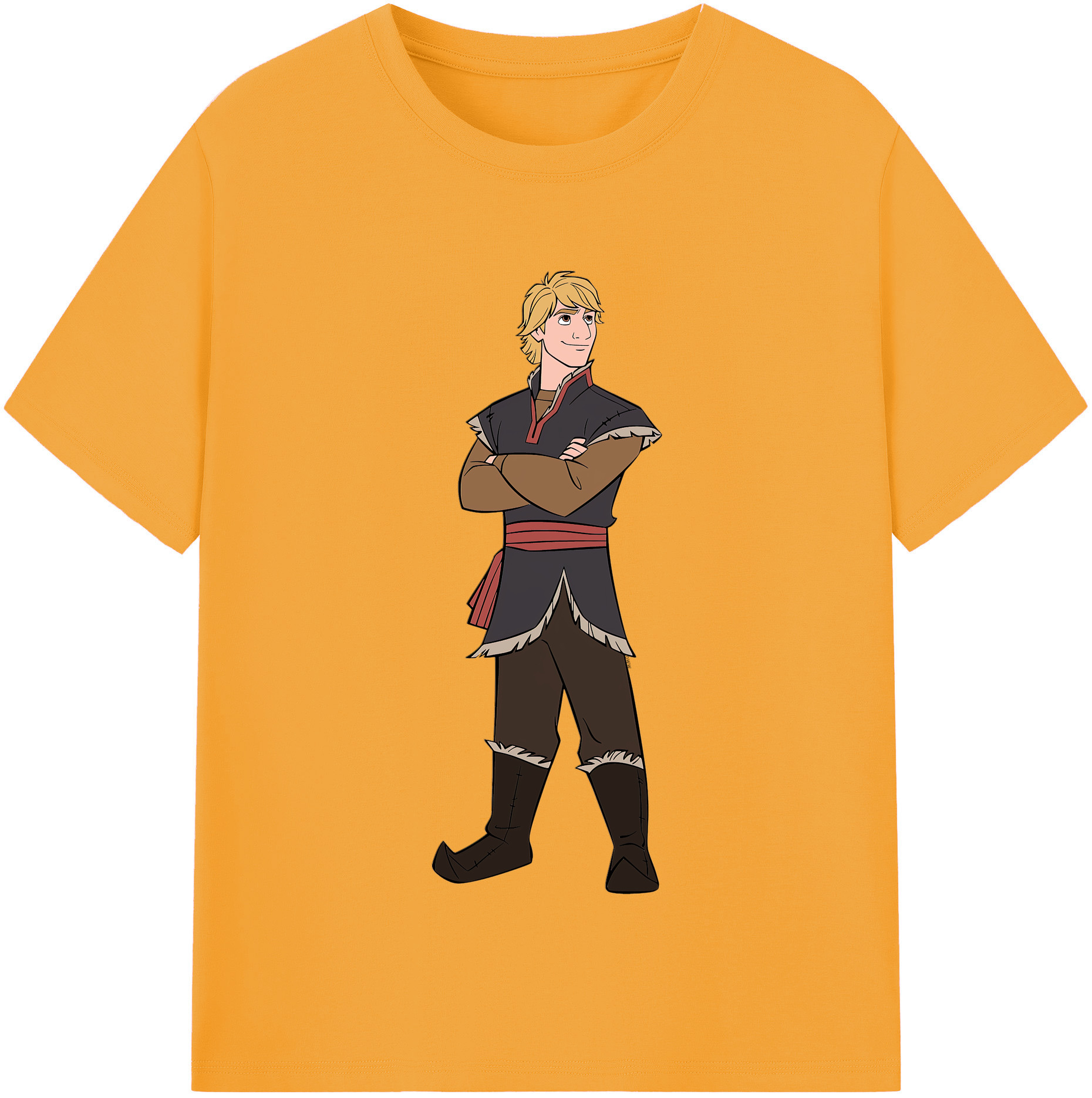 （画像用） アナと雪の女王 アンナ エルサ Frozen Anna Elsa 綿100％半袖Tシャツ（フロントプリント）