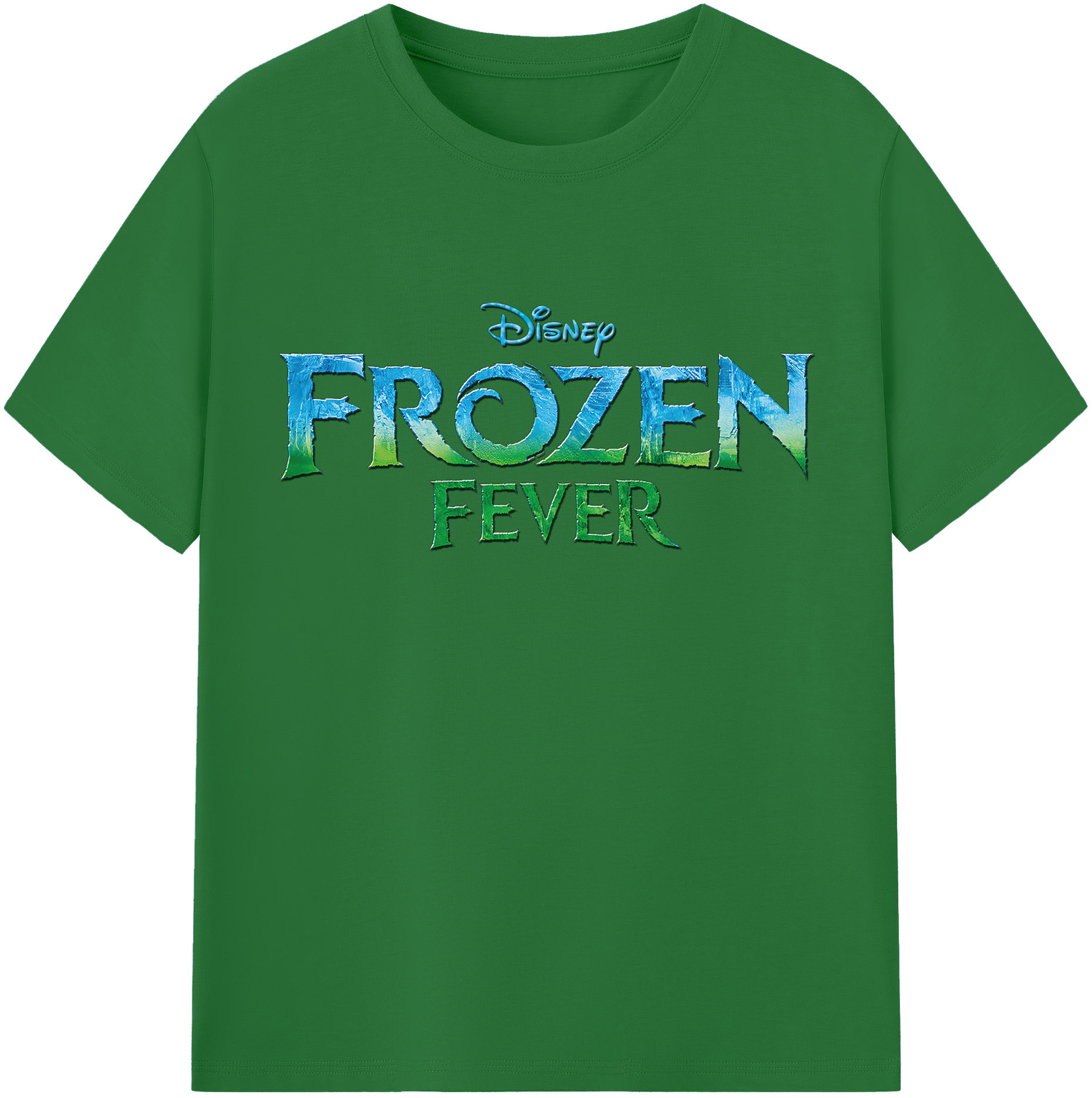 （画像用） アナと雪の女王 アンナ エルサ Frozen Anna Elsa 綿100％半袖Tシャツ（フロントプリント）