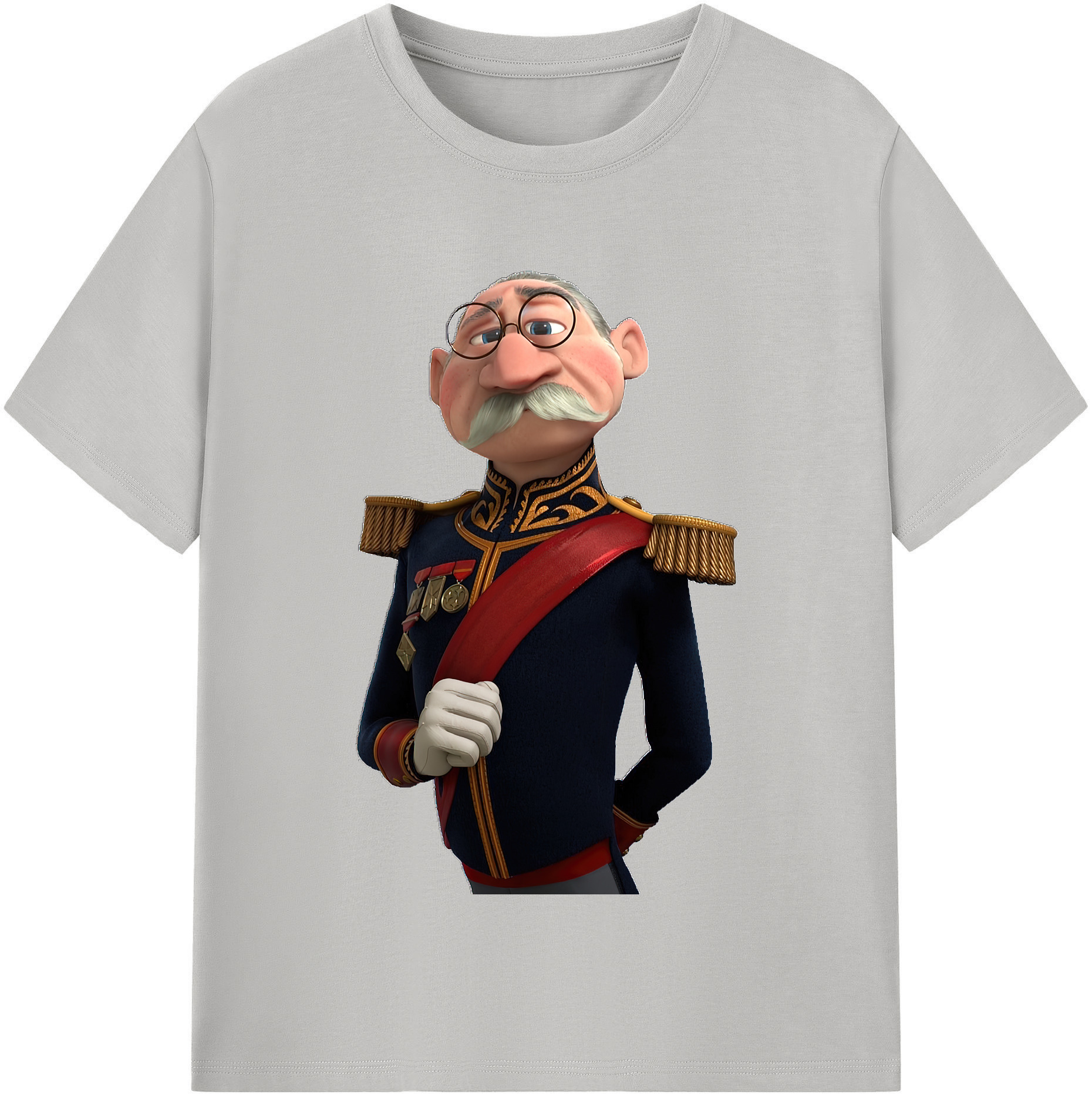 （画像用） アナと雪の女王 アンナ エルサ Frozen Anna Elsa 綿100％半袖Tシャツ（フロントプリント）