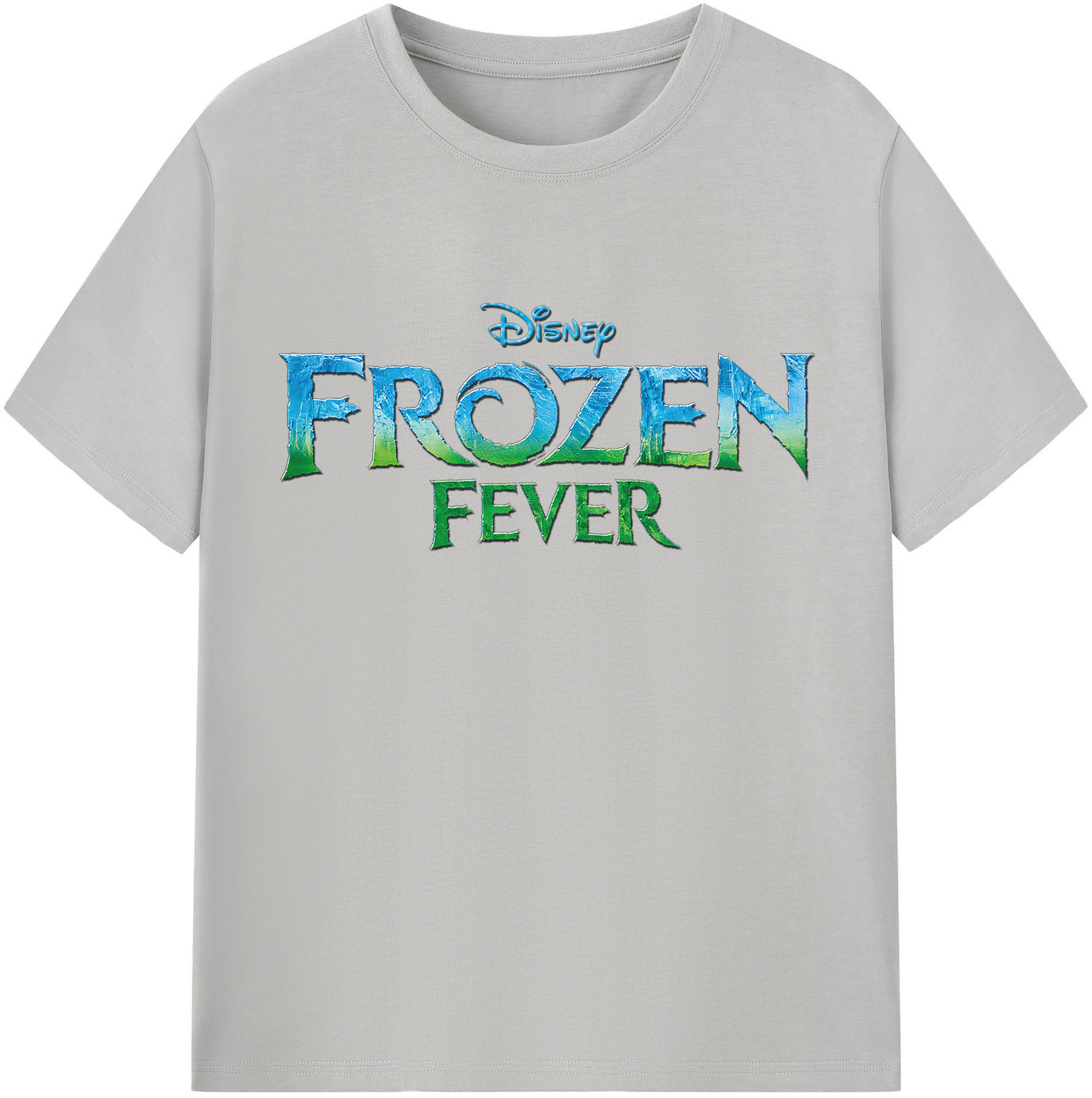 （画像用） アナと雪の女王 アンナ エルサ Frozen Anna Elsa 綿100％半袖Tシャツ（フロントプリント）