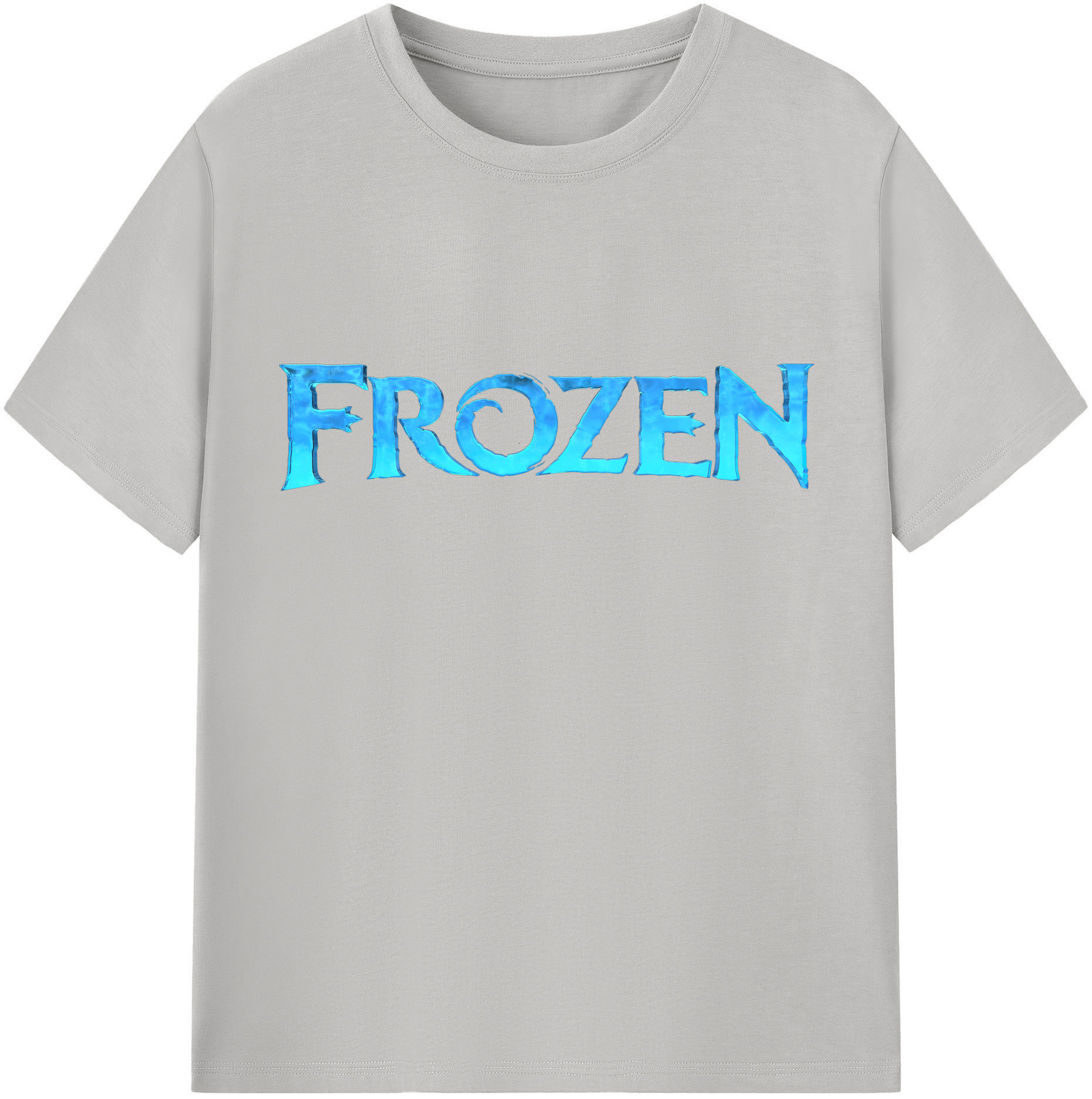 （画像用） アナと雪の女王 アンナ エルサ Frozen Anna Elsa 綿100％半袖Tシャツ（フロントプリント）