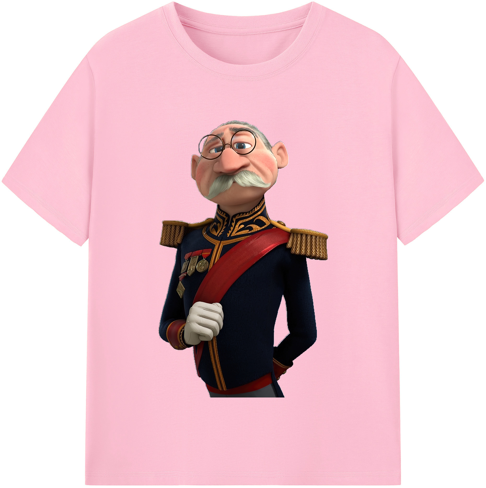 （画像用） アナと雪の女王 アンナ エルサ Frozen Anna Elsa 綿100％半袖Tシャツ（フロントプリント）