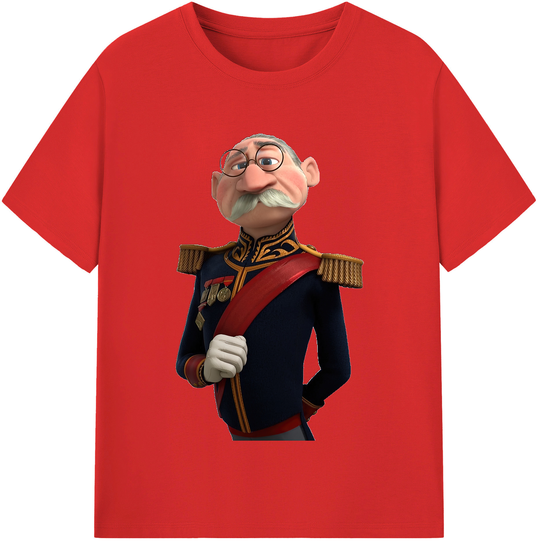 （画像用） アナと雪の女王 アンナ エルサ Frozen Anna Elsa 綿100％半袖Tシャツ（フロントプリント）