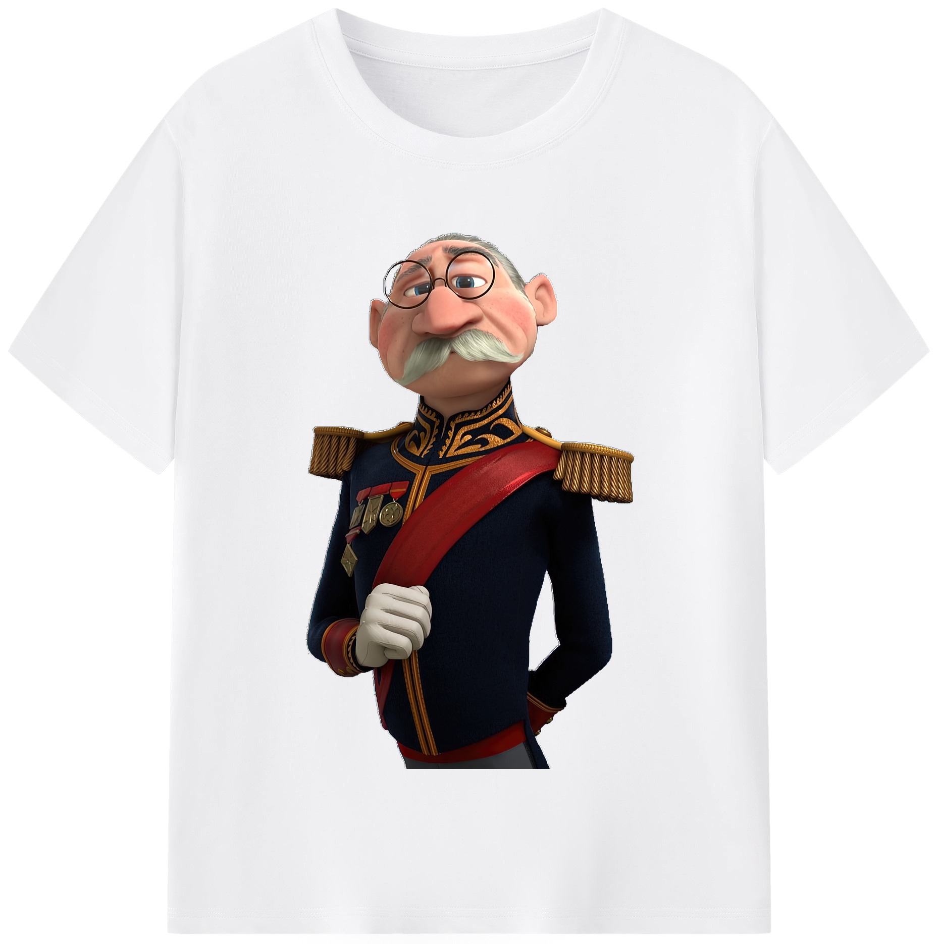 （画像用） アナと雪の女王 アンナ エルサ Frozen Anna Elsa 綿100％半袖Tシャツ（フロントプリント）