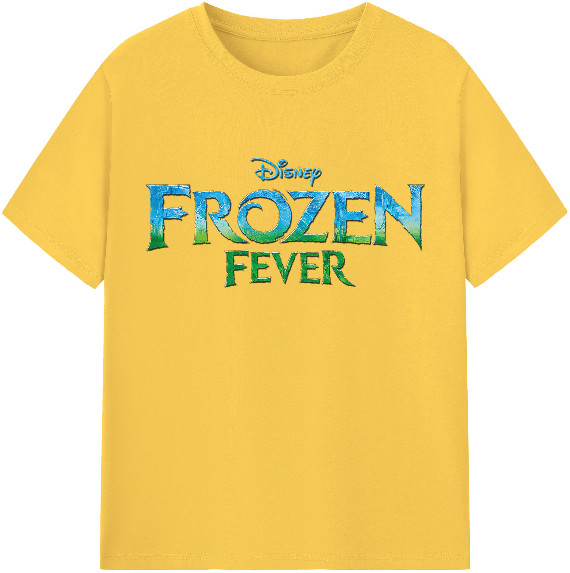 （画像用） アナと雪の女王 アンナ エルサ Frozen Anna Elsa 綿100％半袖Tシャツ（フロントプリント）