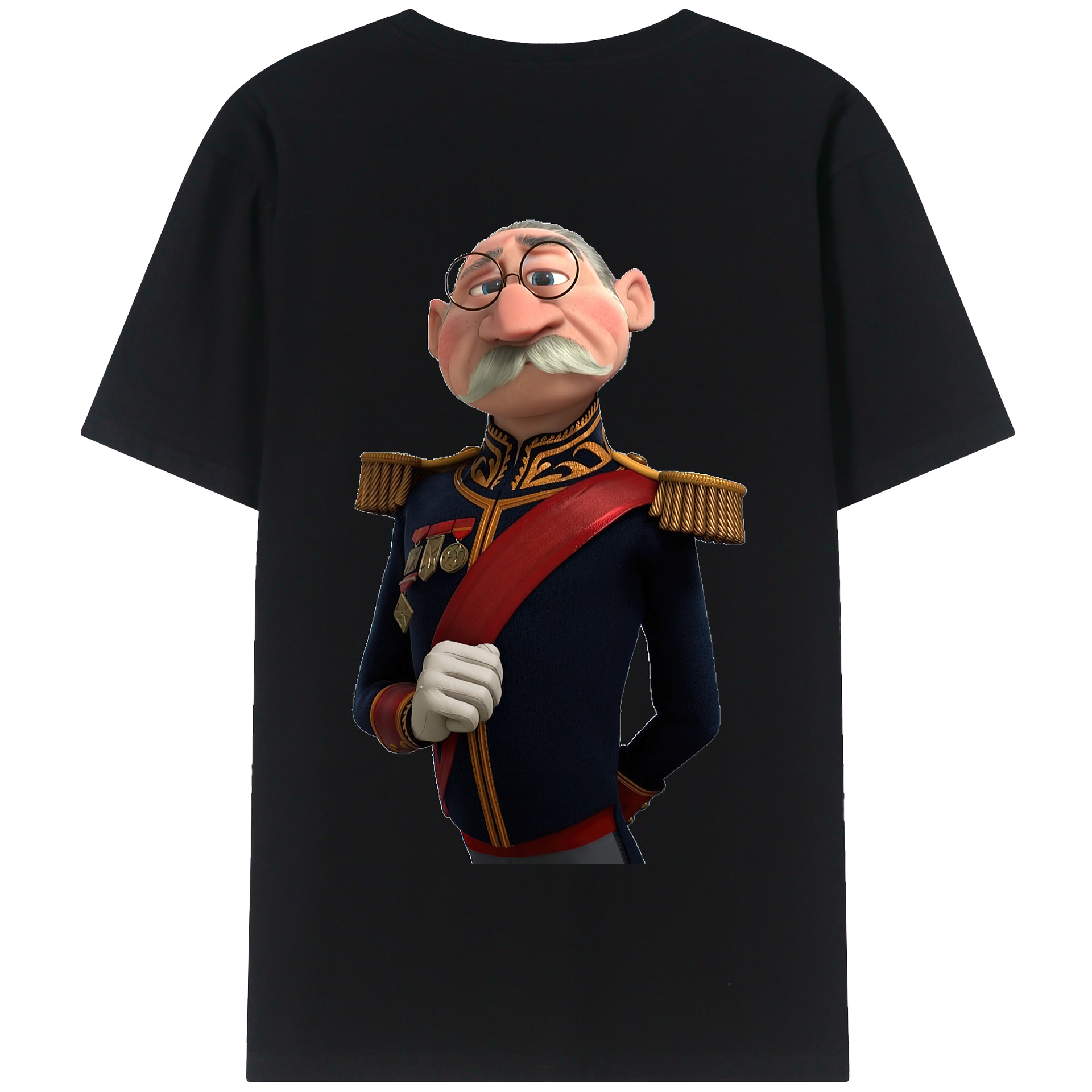 （画像用） アナと雪の女王 アンナ エルサ Frozen Anna Elsa 綿100％半袖Tシャツ（背面プリント）