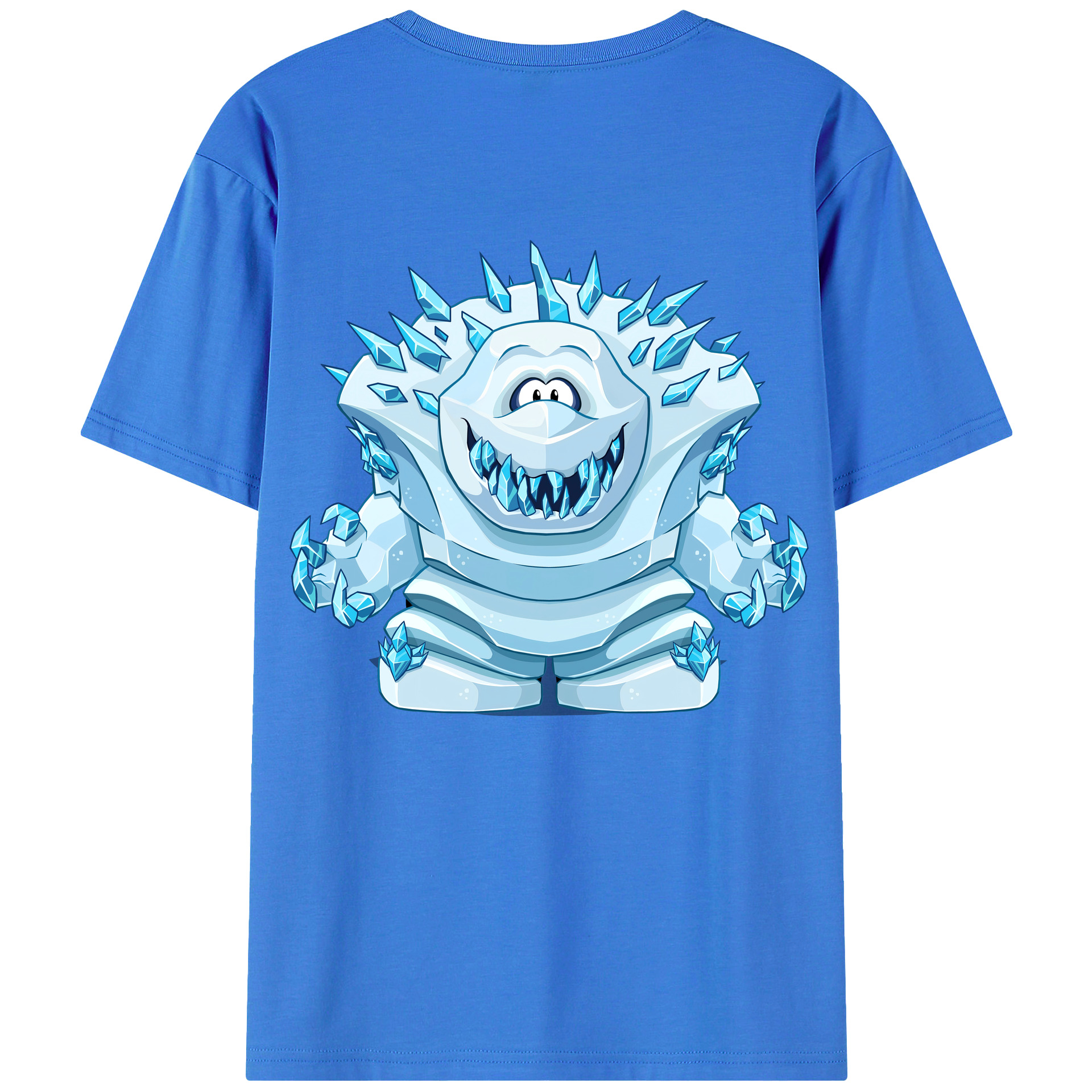 （画像用） アナと雪の女王 アンナ エルサ Frozen Anna Elsa 綿100％半袖Tシャツ（背面プリント）