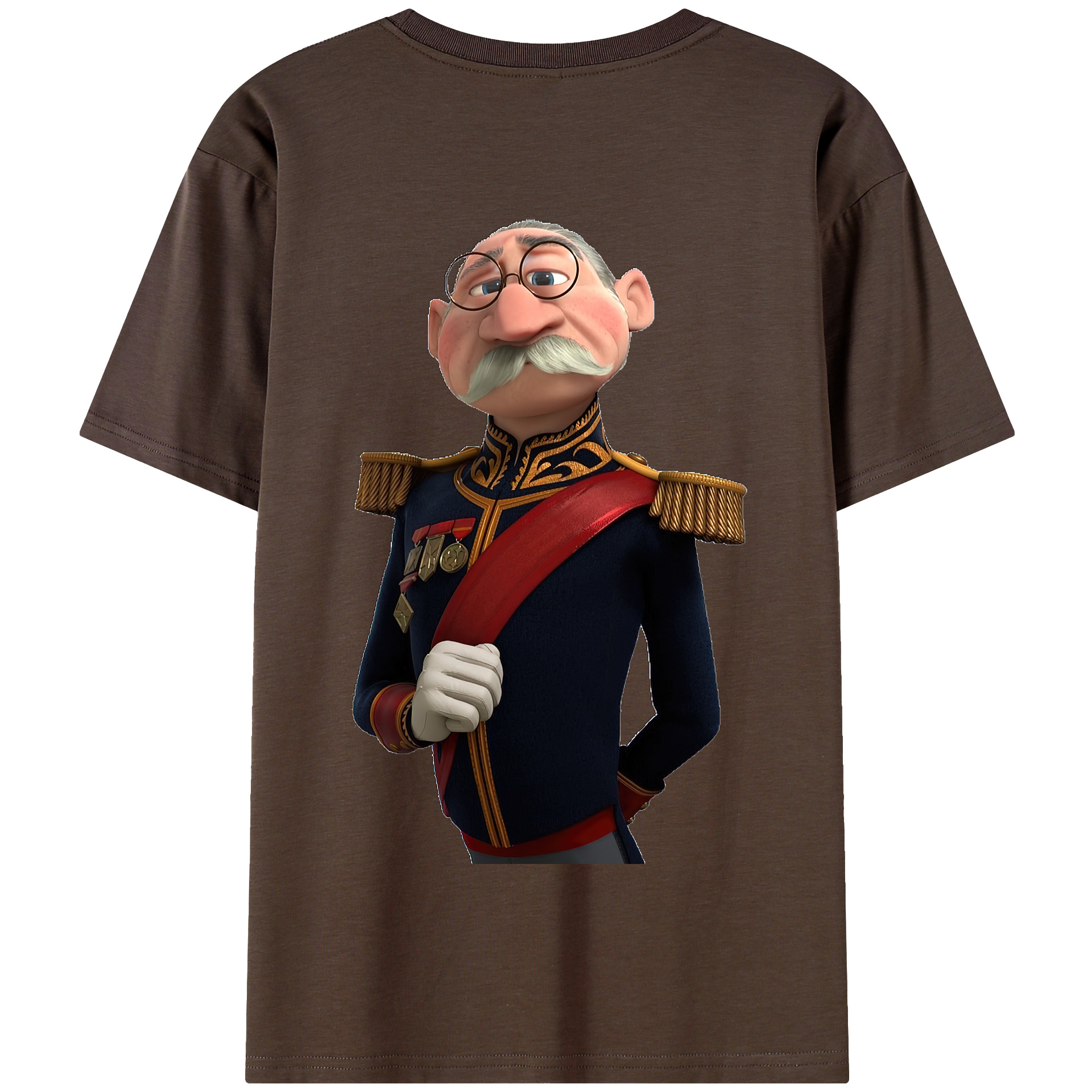 （画像用） アナと雪の女王 アンナ エルサ Frozen Anna Elsa 綿100％半袖Tシャツ（背面プリント）