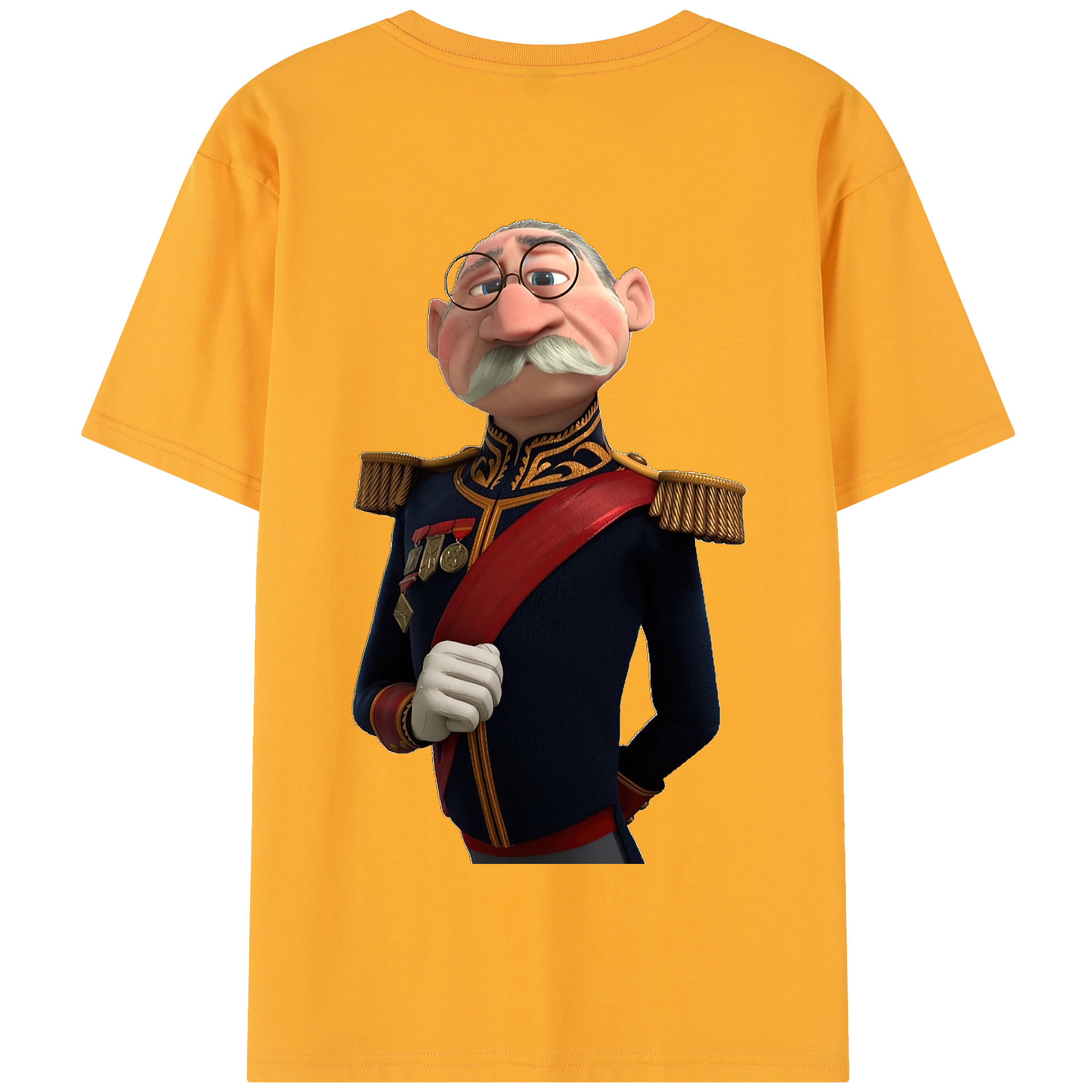 （画像用） アナと雪の女王 アンナ エルサ Frozen Anna Elsa 綿100％半袖Tシャツ（背面プリント）