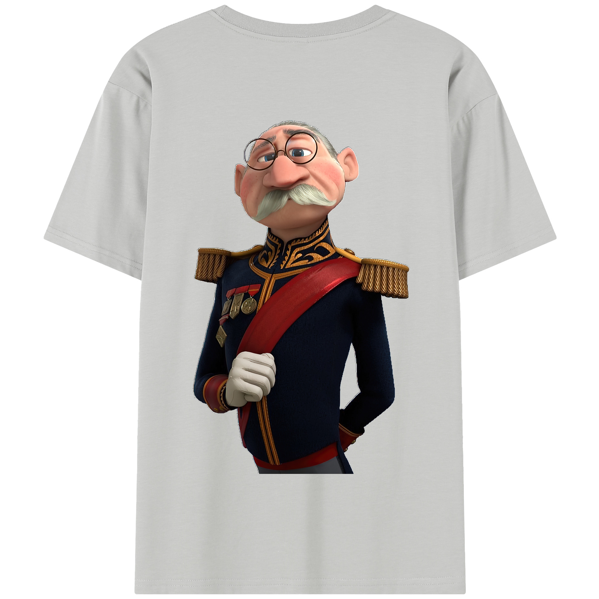 （画像用） アナと雪の女王 アンナ エルサ Frozen Anna Elsa 綿100％半袖Tシャツ（背面プリント）